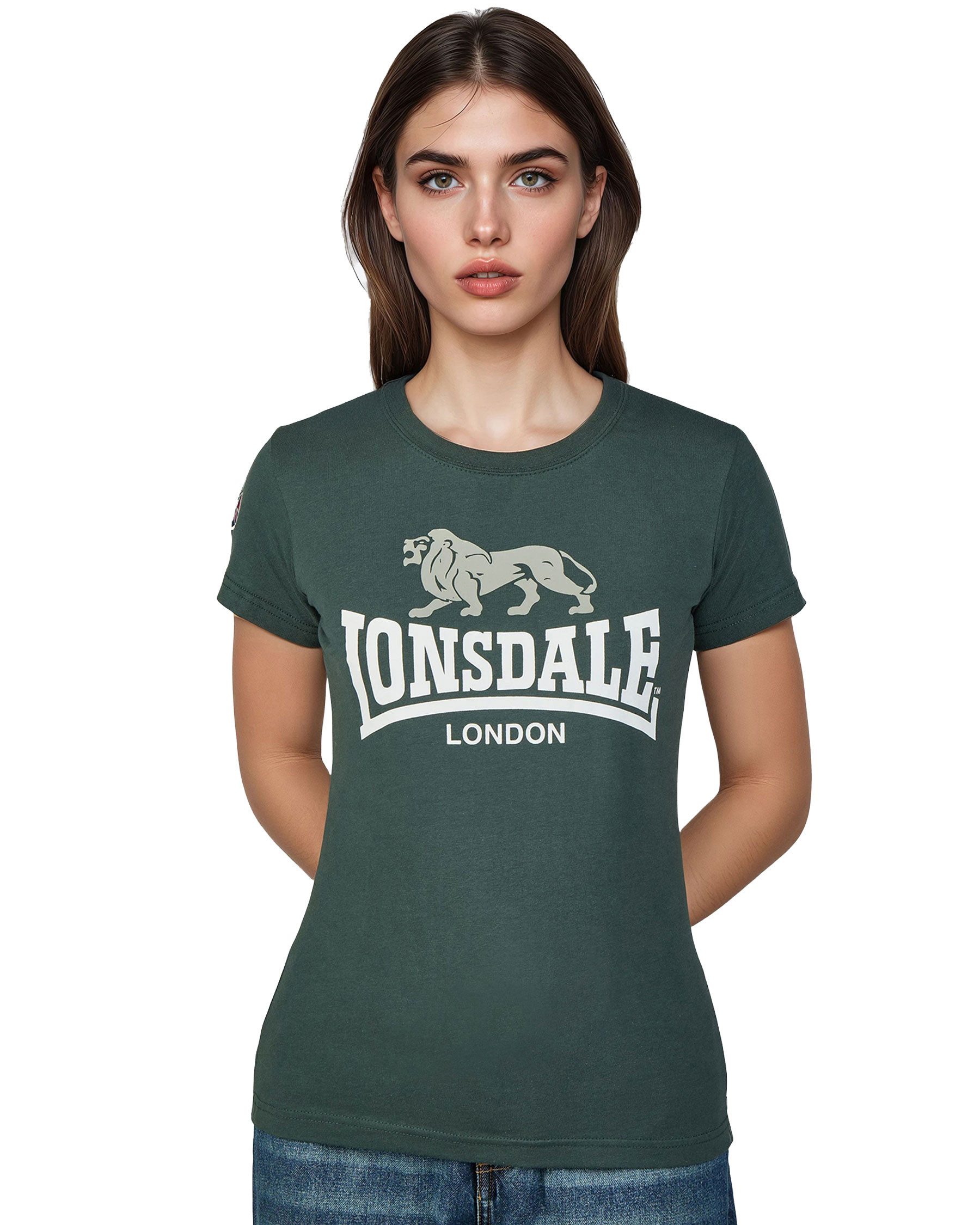 Lonsdale T-Shirt Lonsdale Damen T-Shirt Sarsden (Packung, 1er-Pack) aus Baumwolle