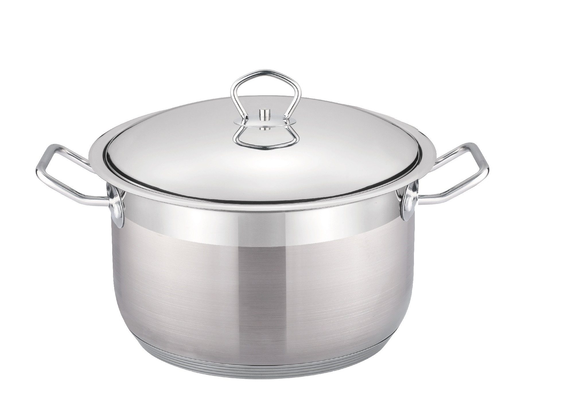 Cheffinger Topf-Set XXL Kochtopf Topf Ø36 Edelstahl mit Deckel 19L Induktion Cheffinger, Material: Edelstahl (Set bestehend aus 1 Kochtopf und 1 Glasdeckel)