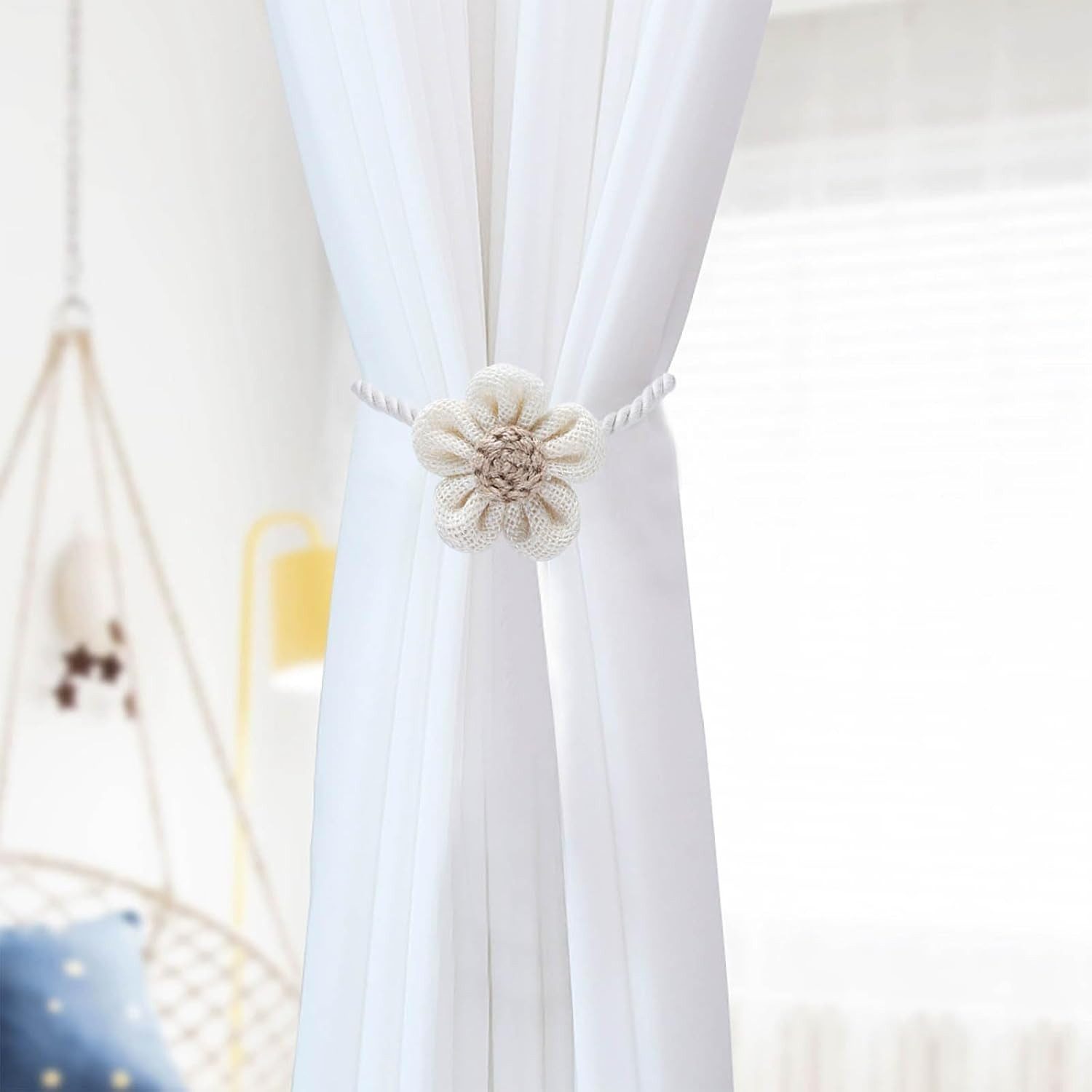 Coonoor Raffhalter 4 cm Durchmesser, für Wohnzimmer Schlafzimmer Dekoration