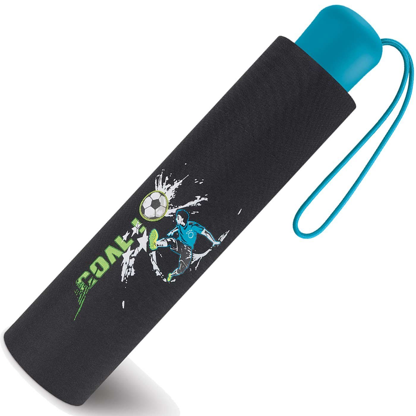 Scout Taschenregenschirm Mini Kinderschirm Basic reflektierend bedruckt, leicht