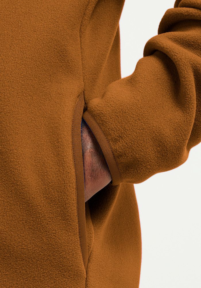 Jack Wolfskin Fleecejacke SUMETRO FZ M mit atmungsaktivem Material, gerader Abschluss, normale Länge