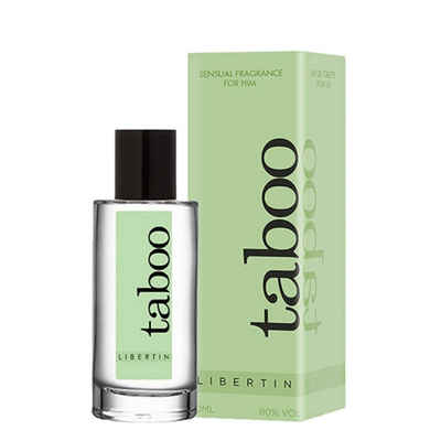 Ruf Eau de Parfum Taboo «Libertin» sensual fragrance for him 50ml, Pheromon-Parfüm für Männer, um Frauen anzuziehen