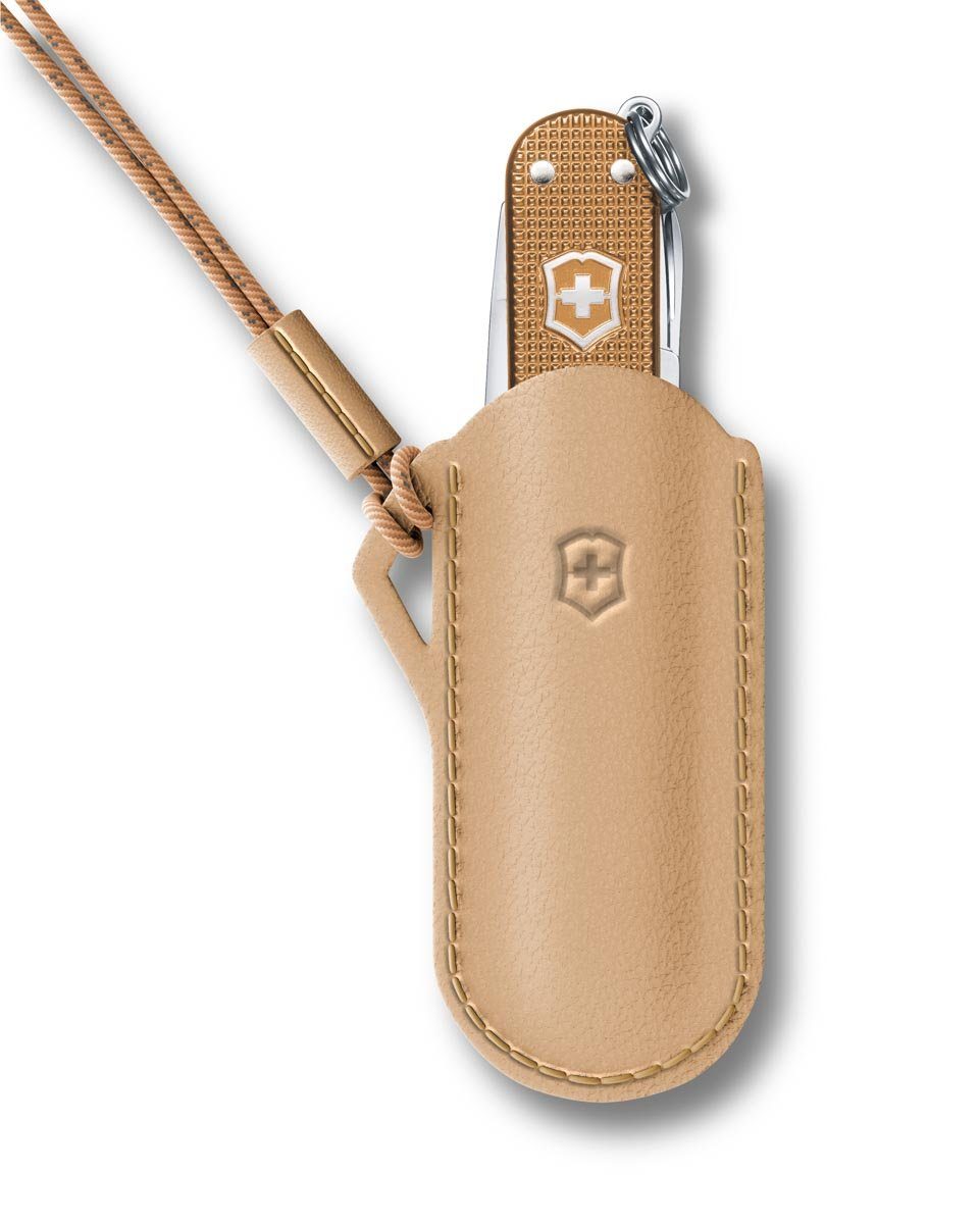 Etui Victorinox Leder, Wet Sand Taschenmesser