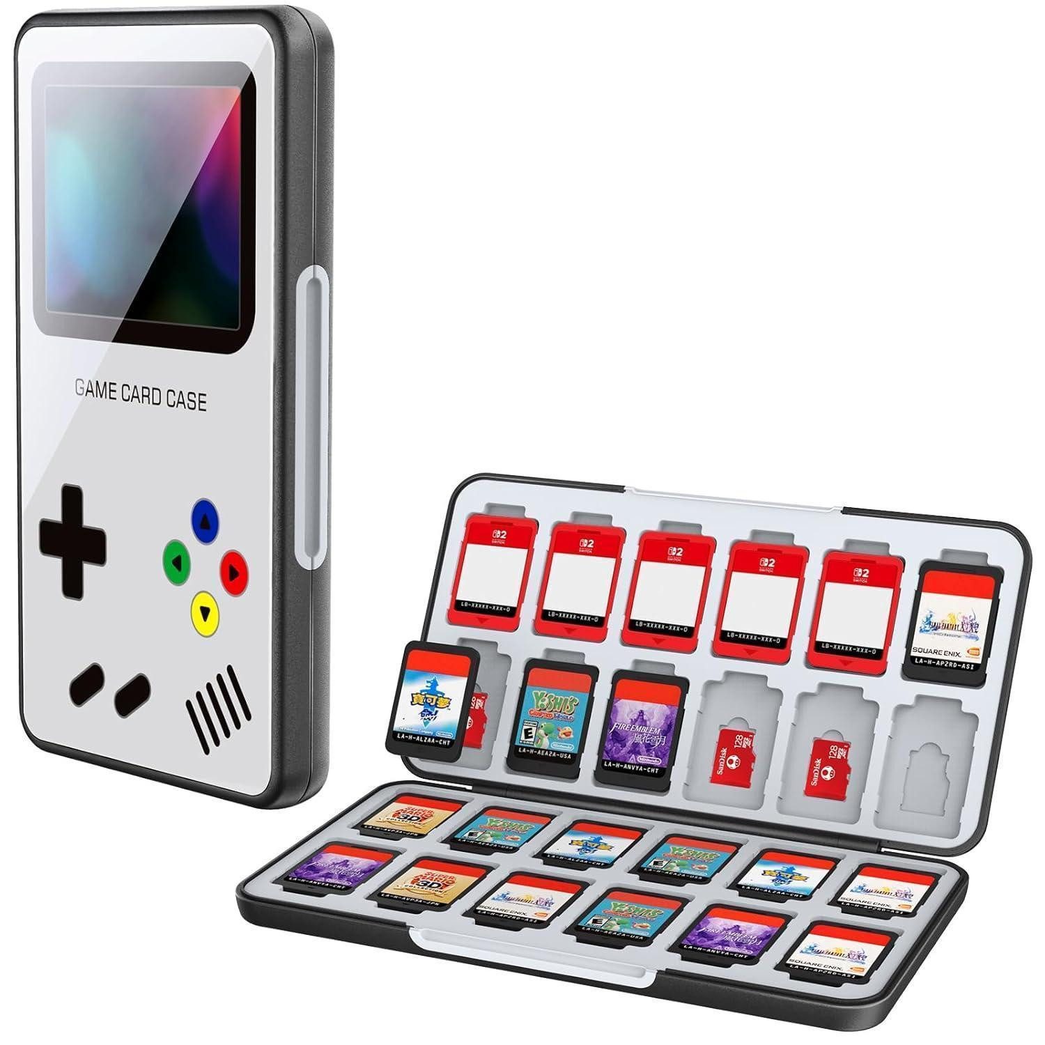 LuxusKollektion Aufbewahrungsbox Aufbewahrungsbox für Switch Game Card, Schutzhülle OLED Memory Card