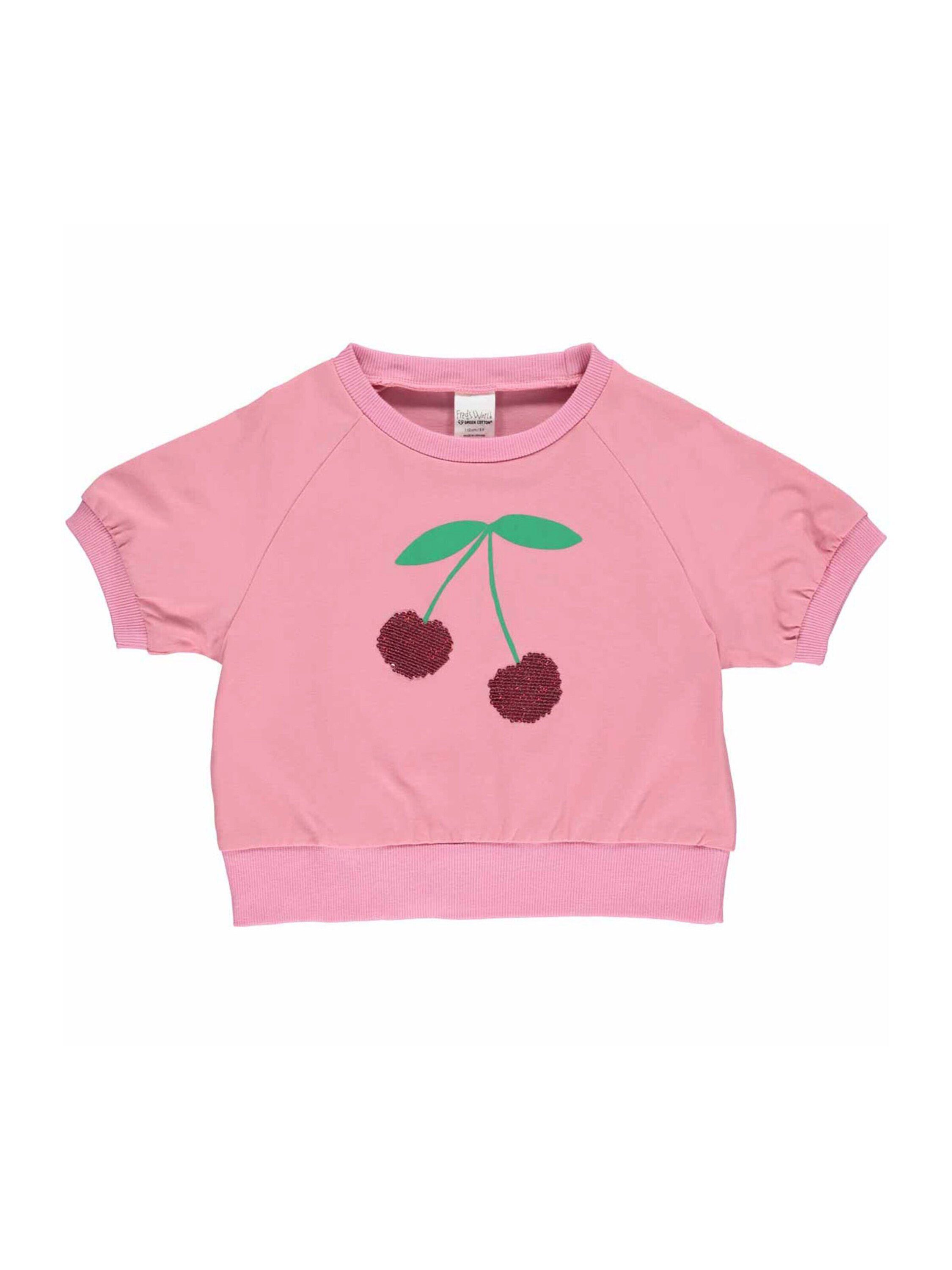 Fred's World by GREEN COTTON T-Shirt (1-tlg) Drapiert/gerafft