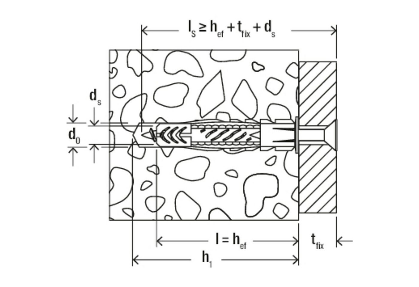 Thumbnail - Fischer Universaldübel fischer Universaldübel UX 8x50, Dübel, (100 Stück)