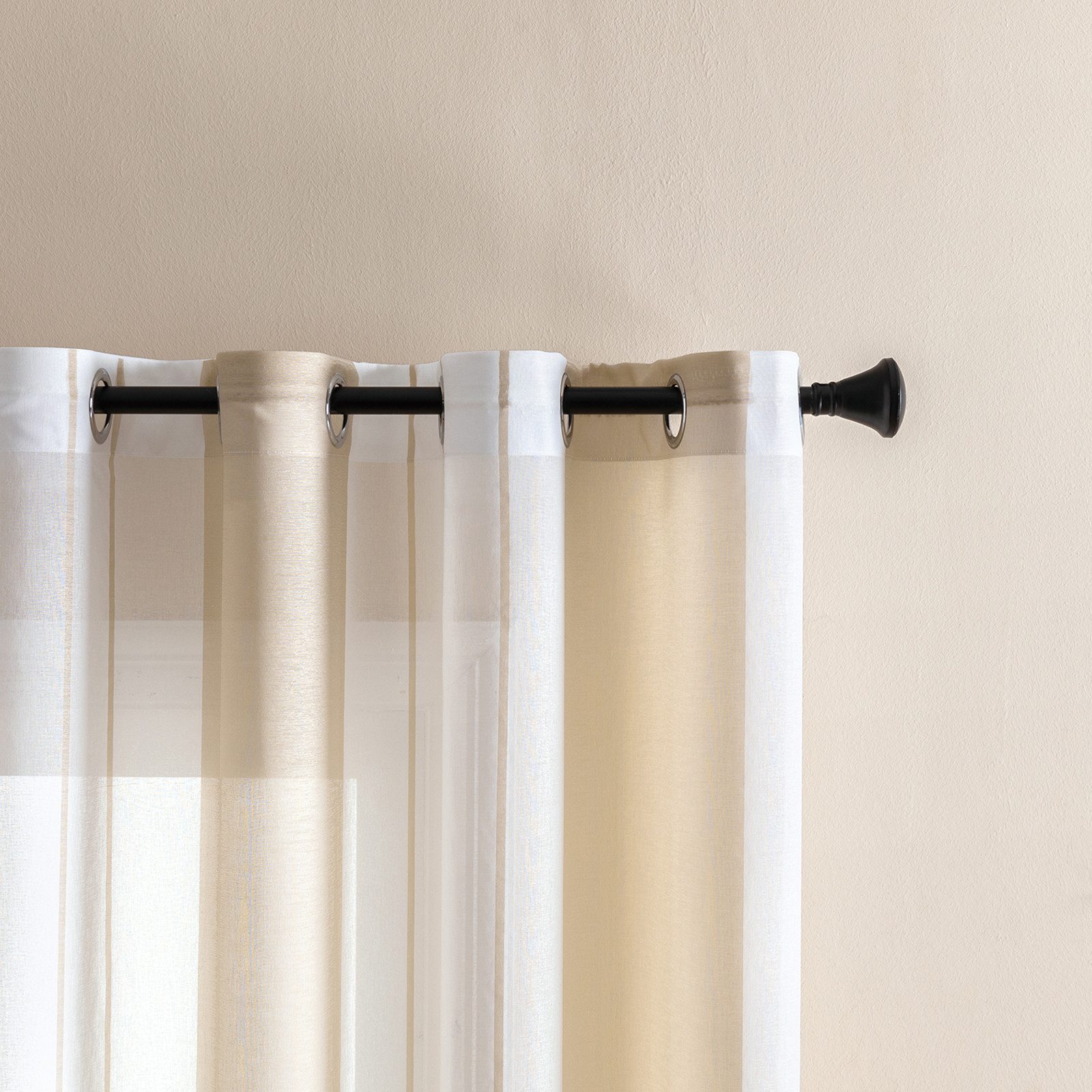 Sunicol Gardine 2er Set Voile Vorhang günstig online kaufen
