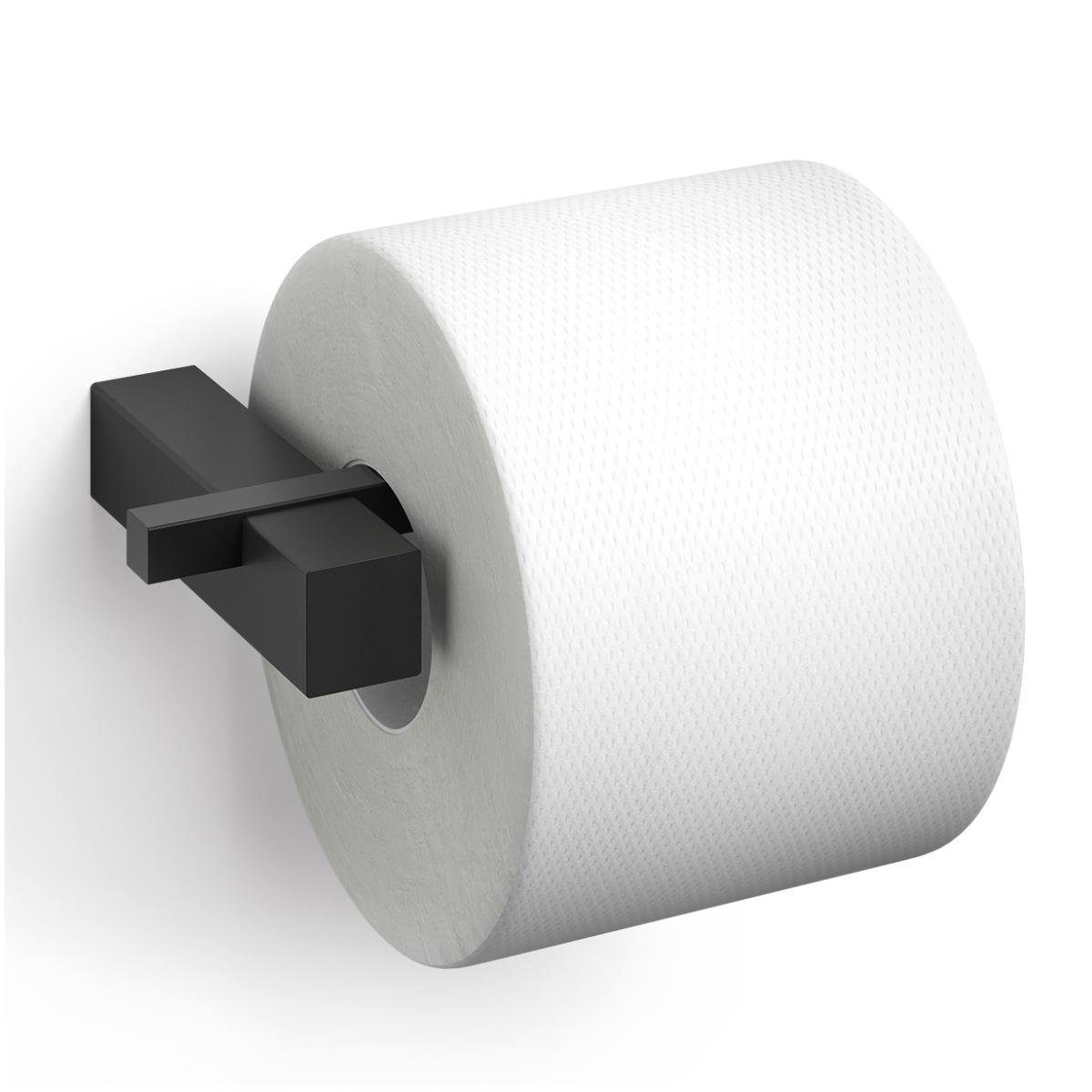Zack Toilettenpapierhalter ZACK Toilettenpapierhalter CARVO Edelstahl schwarz (Stück)