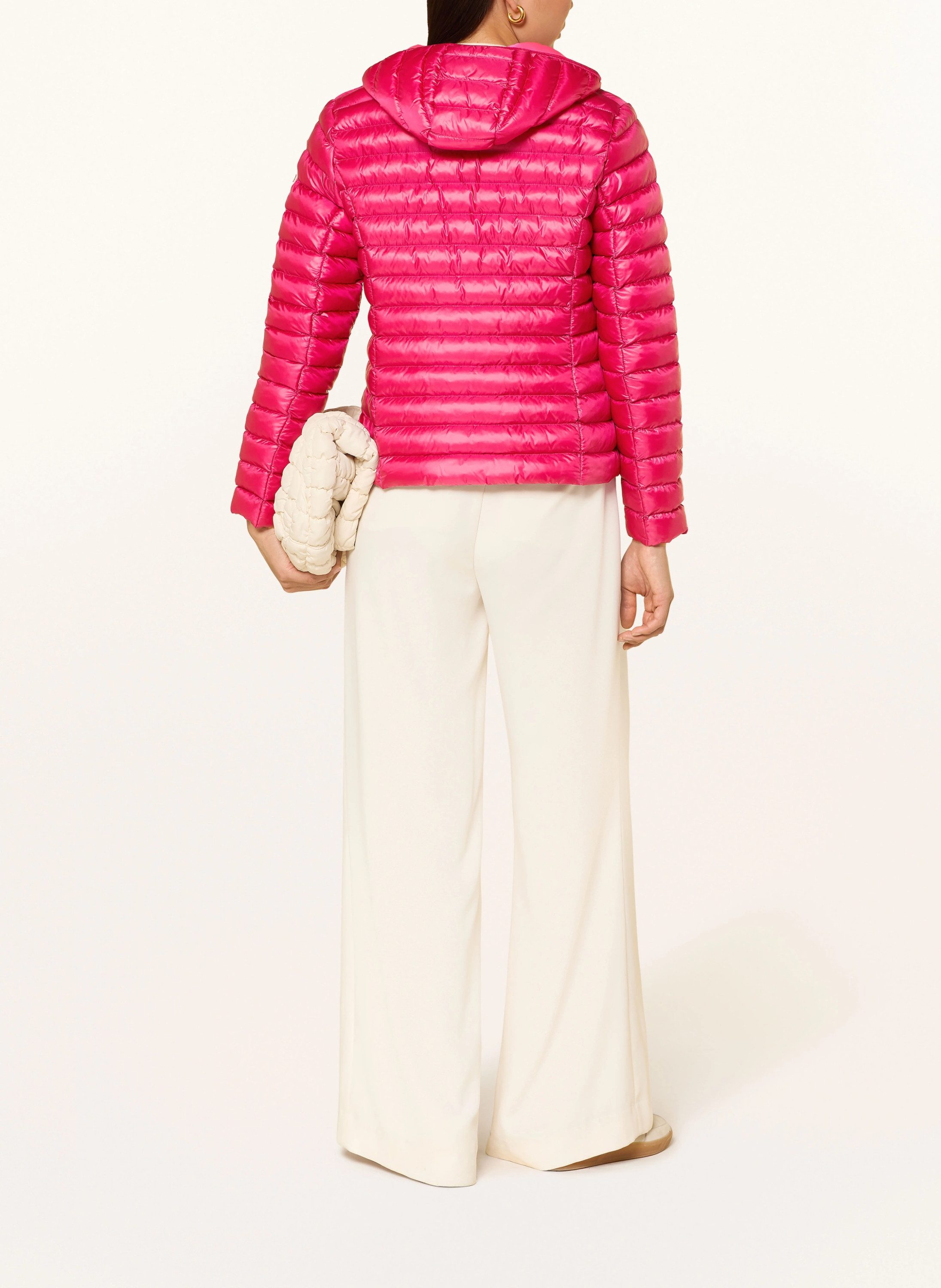 No.1 COMO Steppjacke - leichte Steppjacke Damen - wasserabweisende Übergangsjacke mit Kapuz