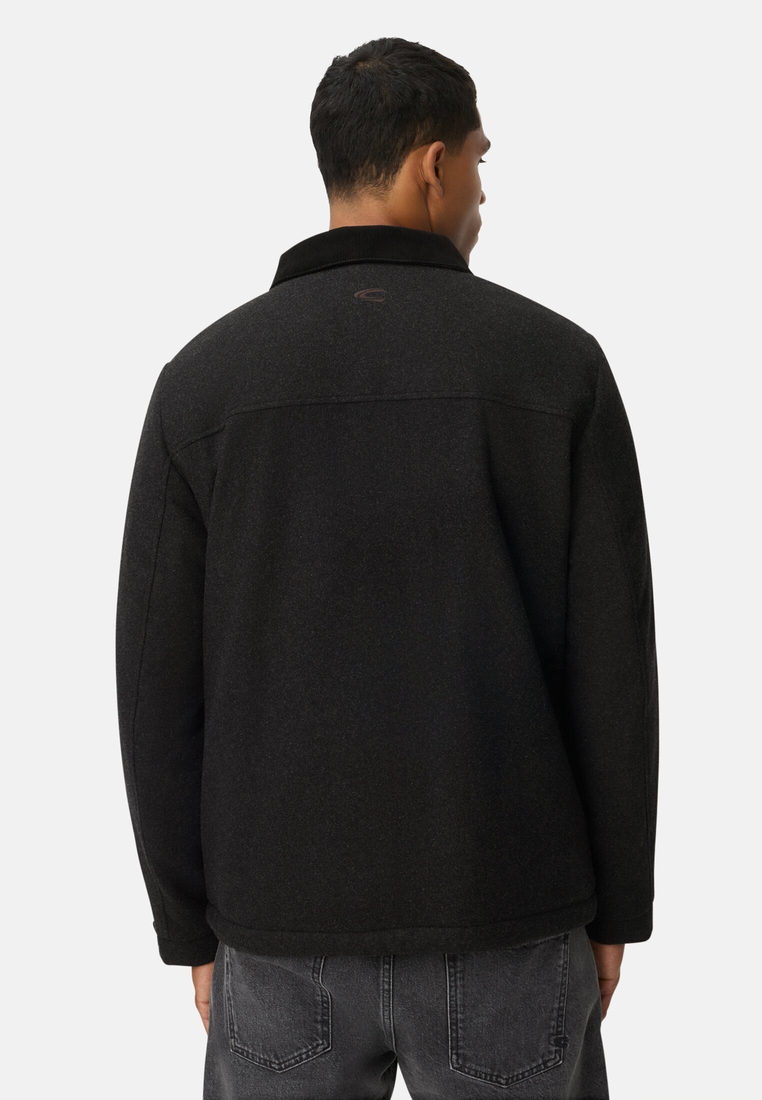 camel active Winterjacke Jacke mit Brusttasche Langarm