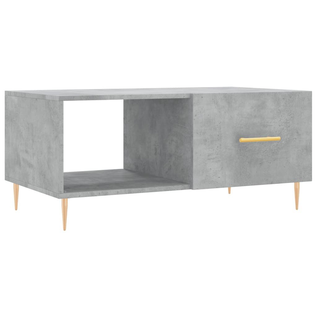 Couchtisch Couchtisch Betongrau 90x50x40 cm Holzwerkstoff