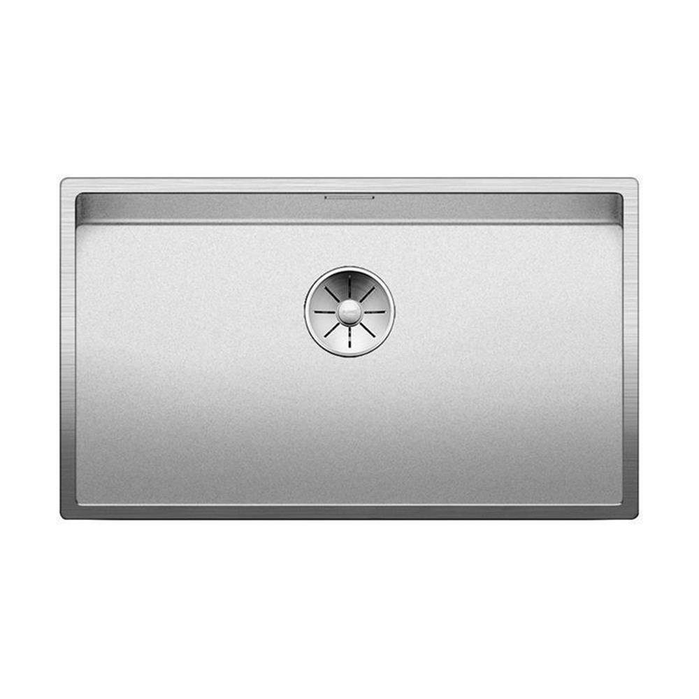 Blanco Edelstahlspüle CLARON 700-IF Edelstahl Durinox InFino, 74/44 cm
