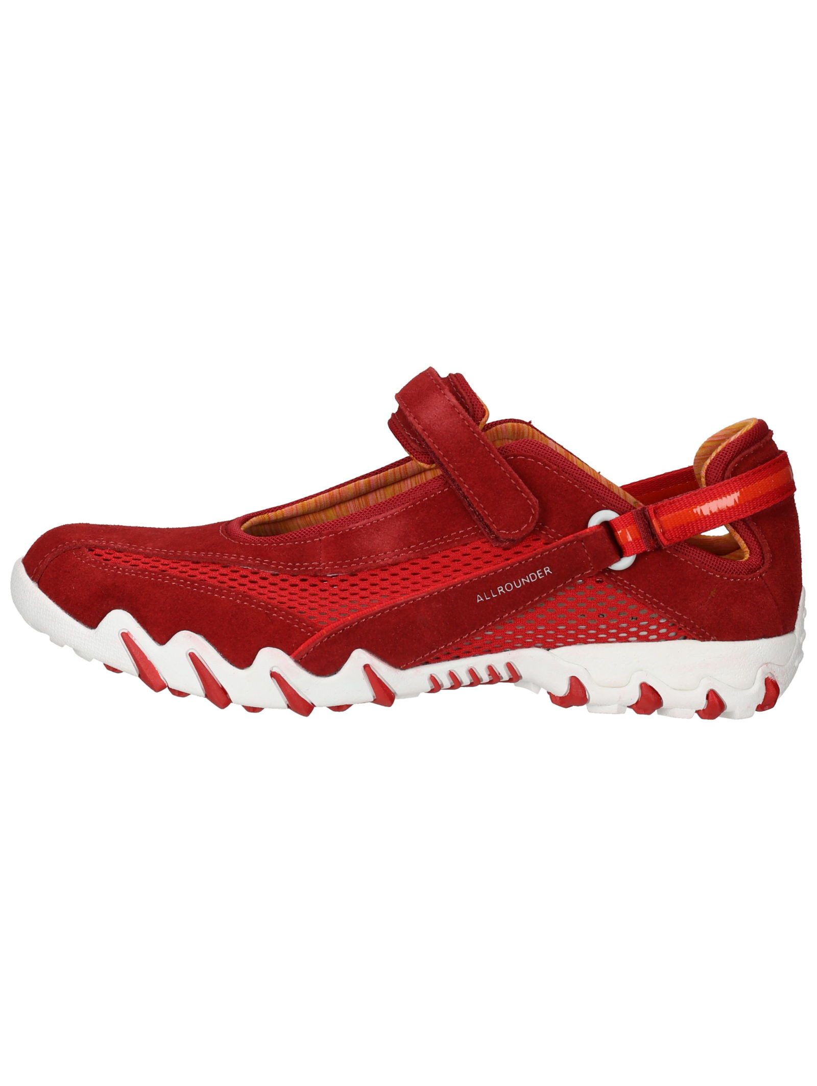 Allrounder Halbschuhe Veloursleder Klettschuh