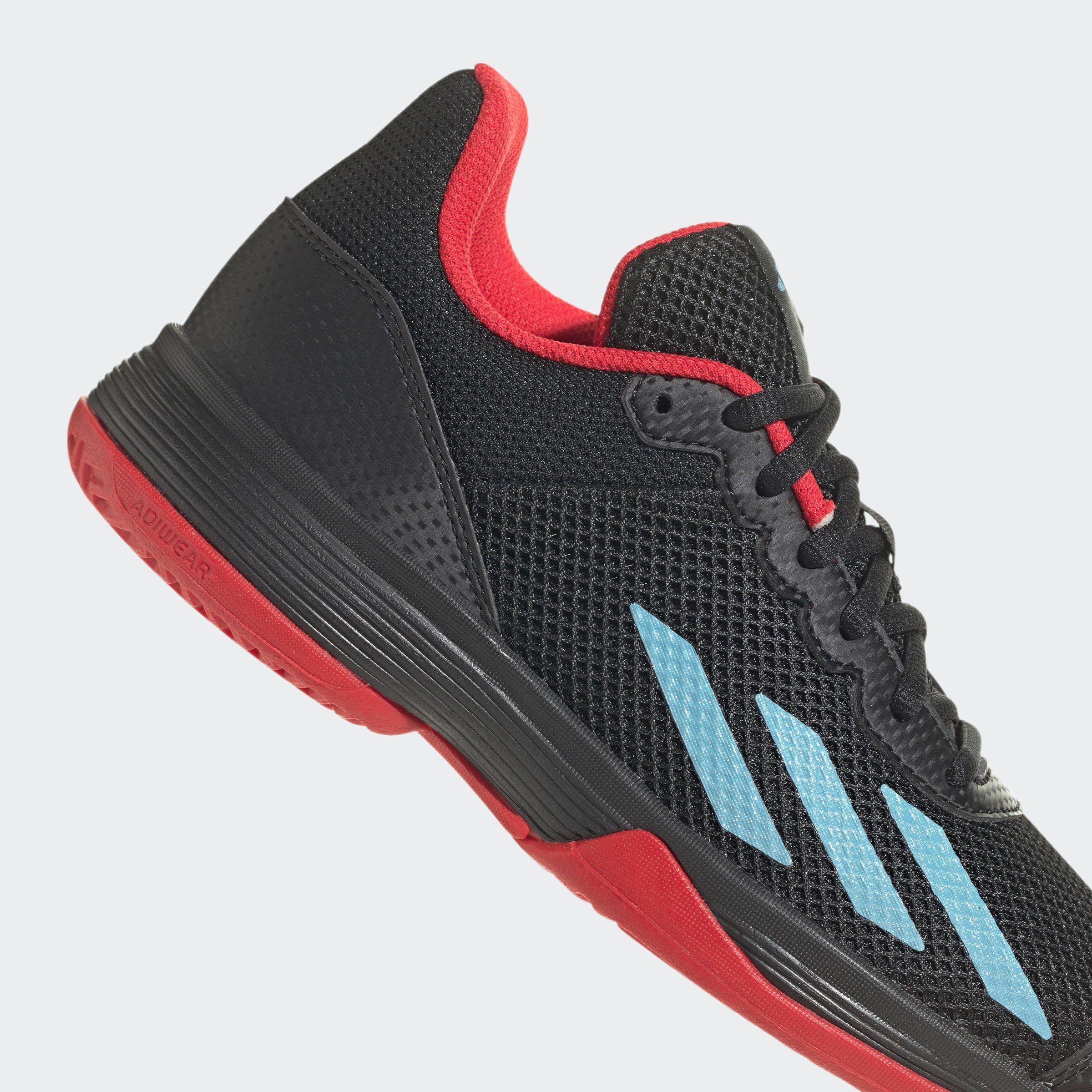 adidas Performance COURTFLASH Multicourt Core Preloved / Better Scarlet Blue / Black Tennisschuh