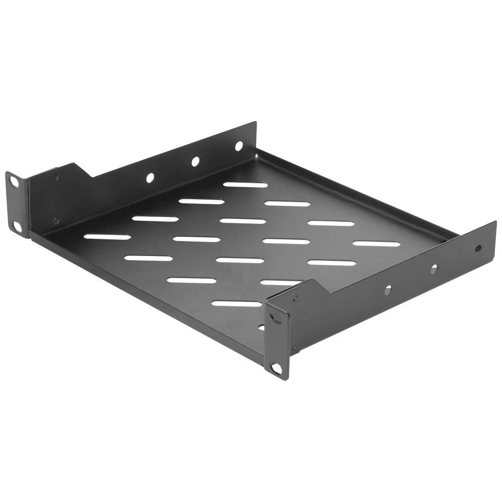 Netzwerkschrank 254 mm (10) 1HE Fachboden 44x254x200 mm, Farbe