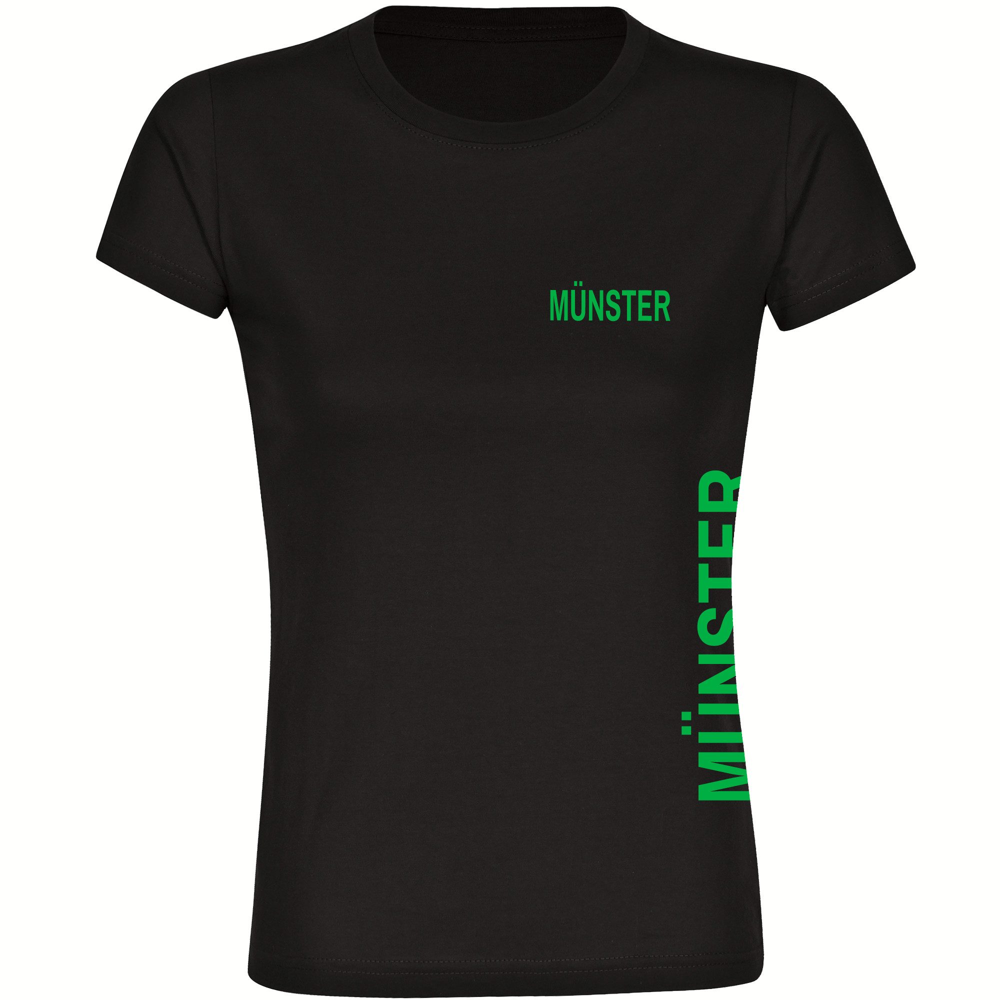 T-Shirt Damen Münster - Brust & Seite - Frauen