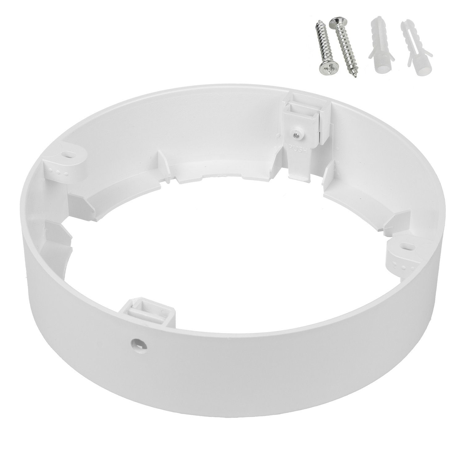 Maclean Aufbauleuchte, Aufputzadapter für 18W LED Panel, LED-Deckenpaneel