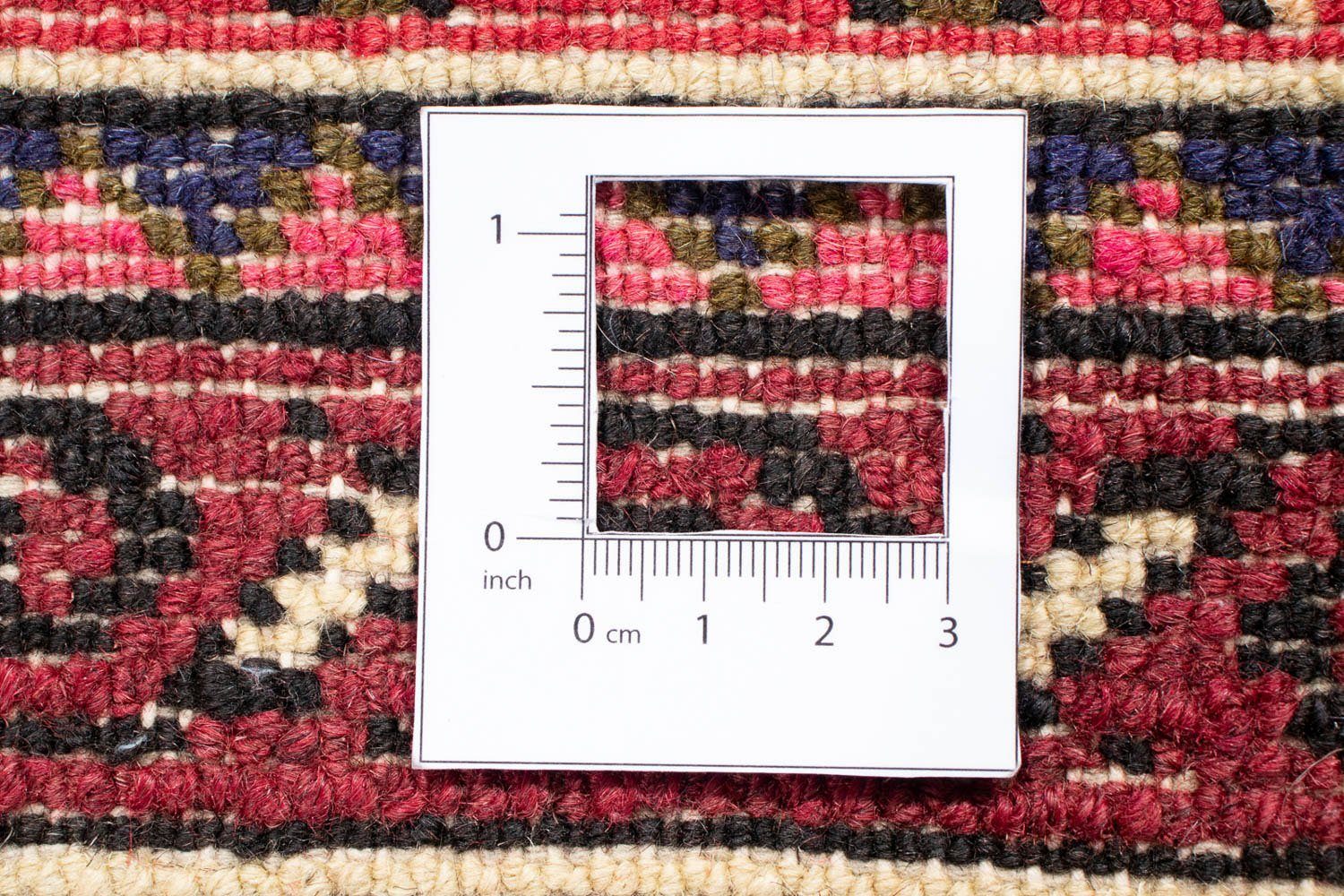 Orientteppich Perser Einzelstück x mit - - Nomadic cm 100 Höhe: Wohnzimmer, dunkelrot, 10 morgenland, - rechteckig, 165 Handgeknüpft, mm, Zertifikat