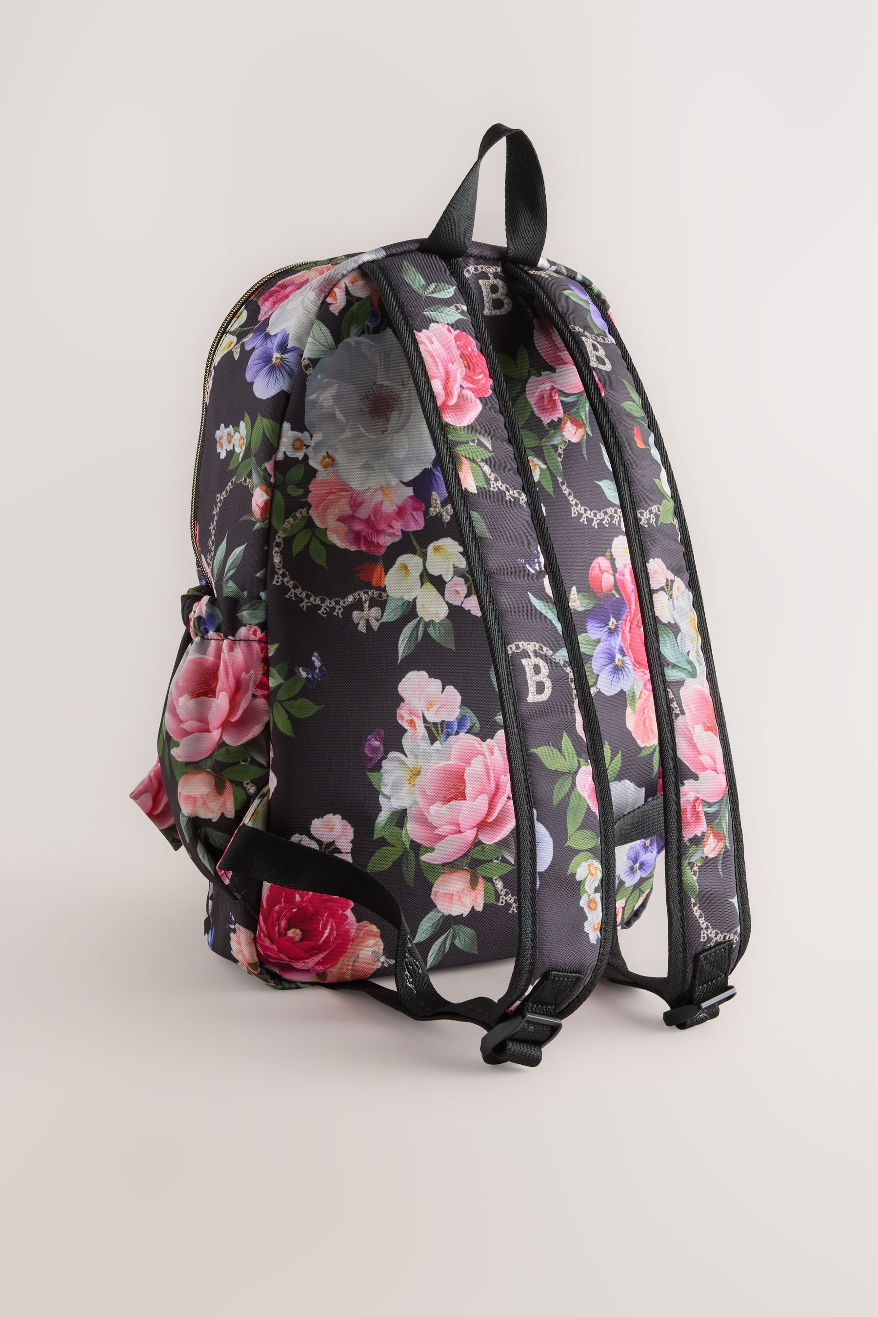 Baker by Ted Baker Schulrucksack Baker by Ted Baker geblümter Rucksack mit Schleife (1-tlg)