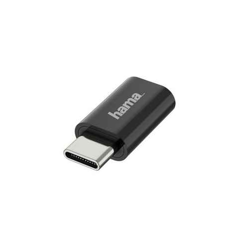 Hama USB OTG Adapter, USB-C Stecker, Micro USB-Buchse, USB 2.0, USB Adapter USB-Adapter USB-C zu Micro-USB