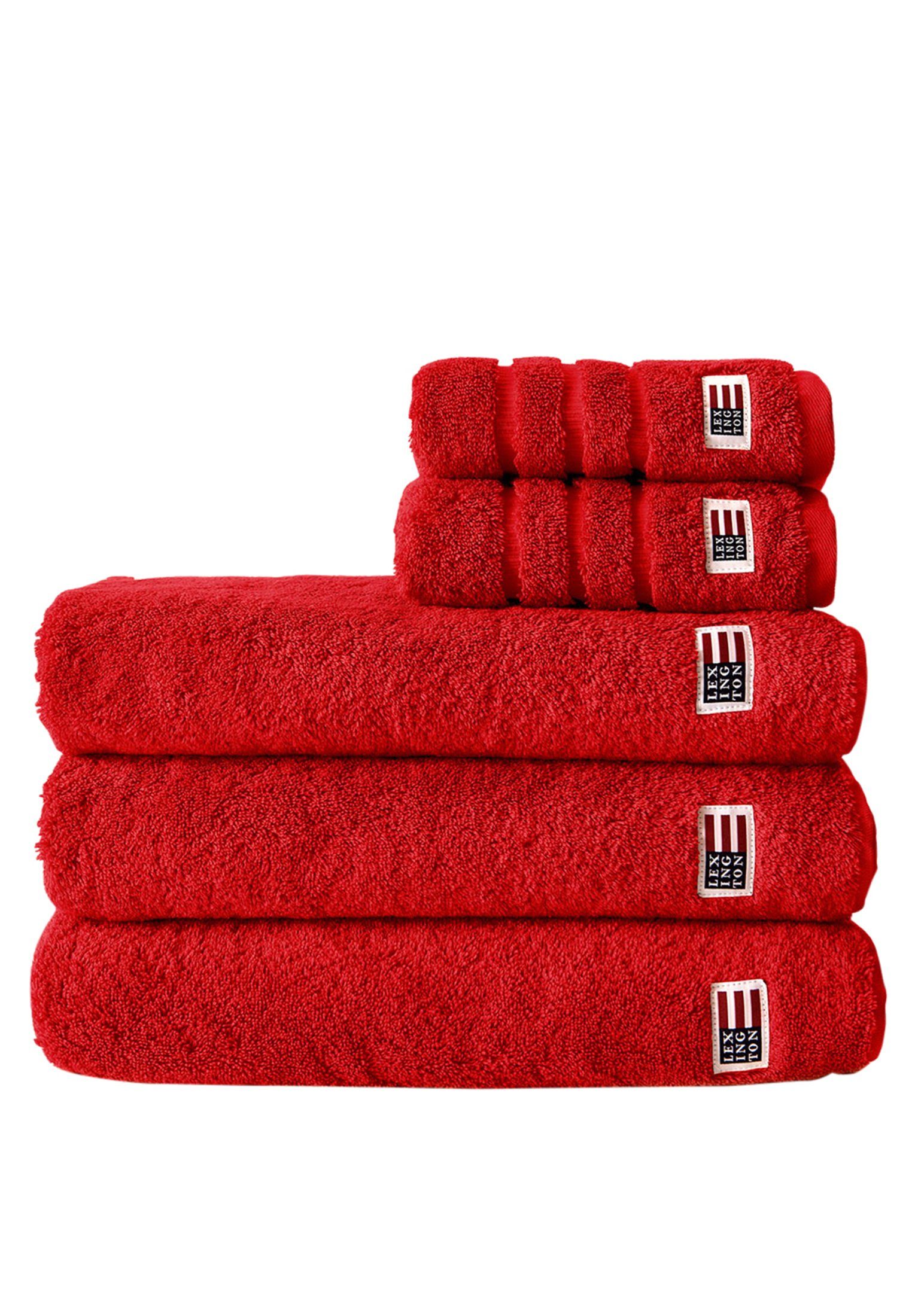 Handtuch Original Lexington Towel red