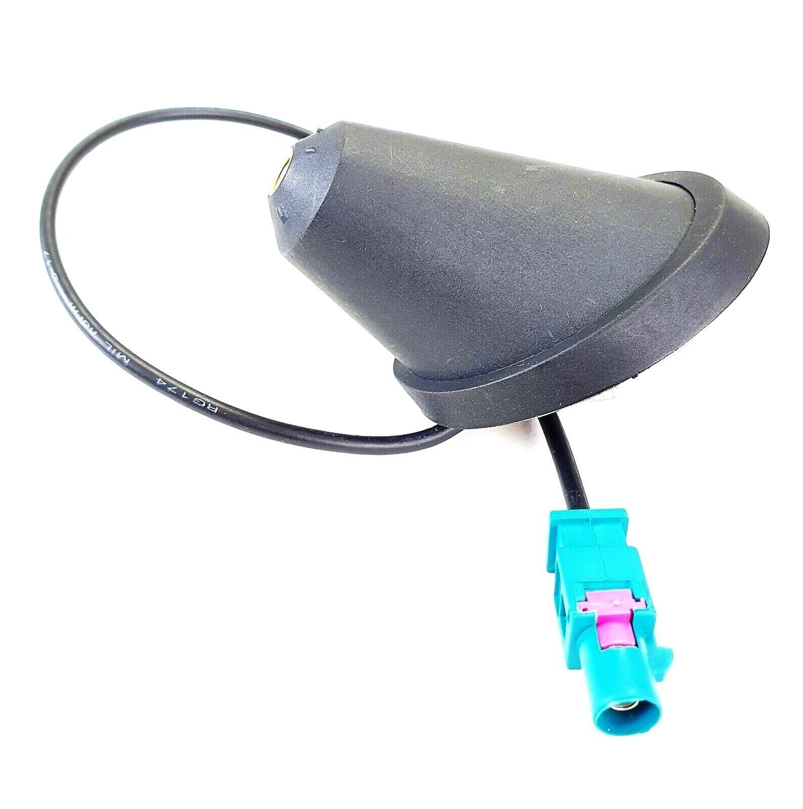Kummert Business Antennenfuss Verstärker Fakra (grün) Antennenstab 24cm für VW Skoda Autoradio-Ersatzantennenstab