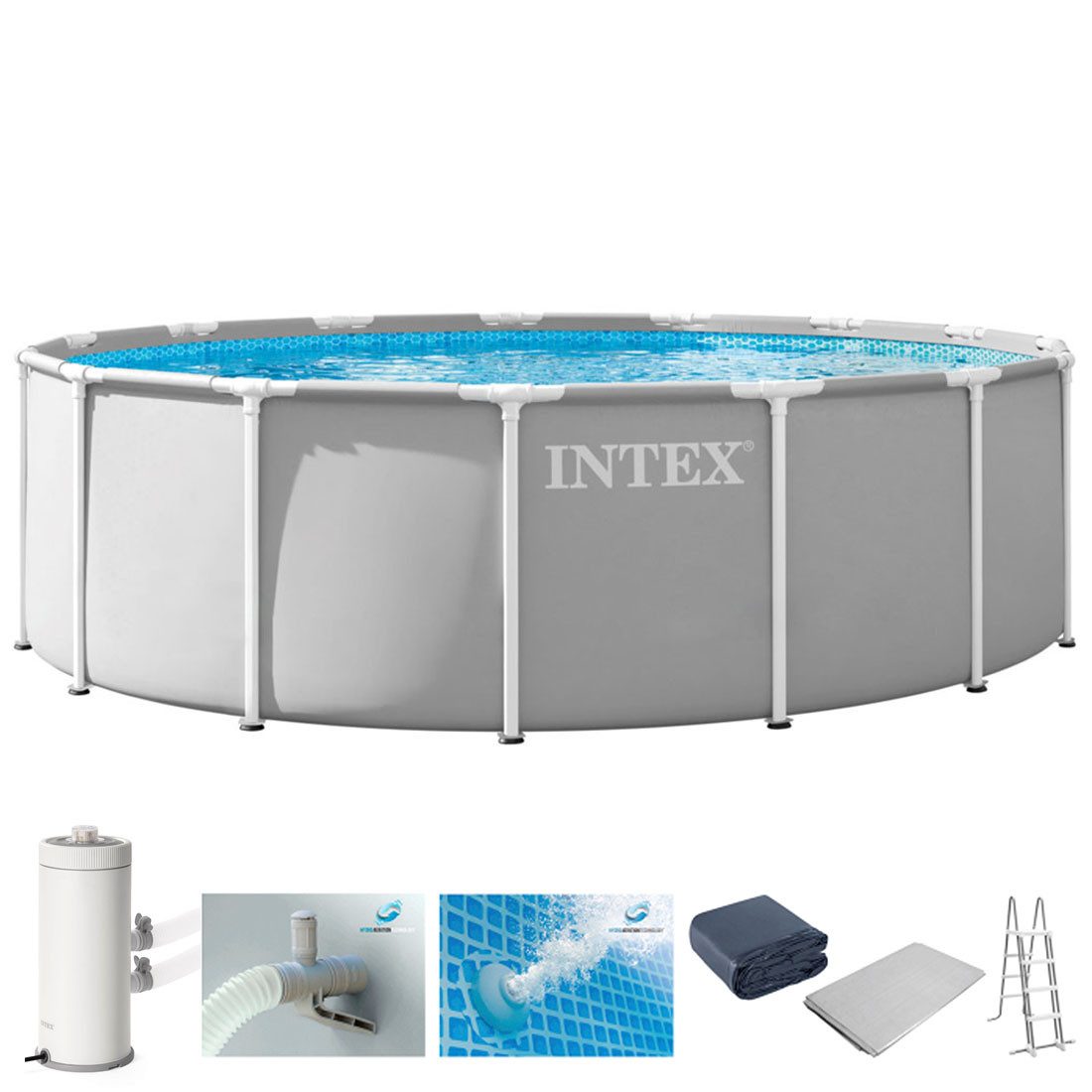 Intex Framepool »Prism Frame™« (Set), 5-tlg., ØxH: 457x122 cm