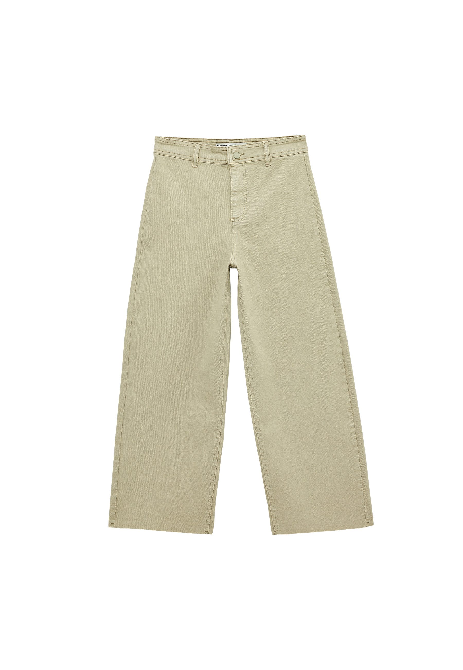 Koton Relax-fit-Jeans Koton Hohe Taille Culotte Jeans