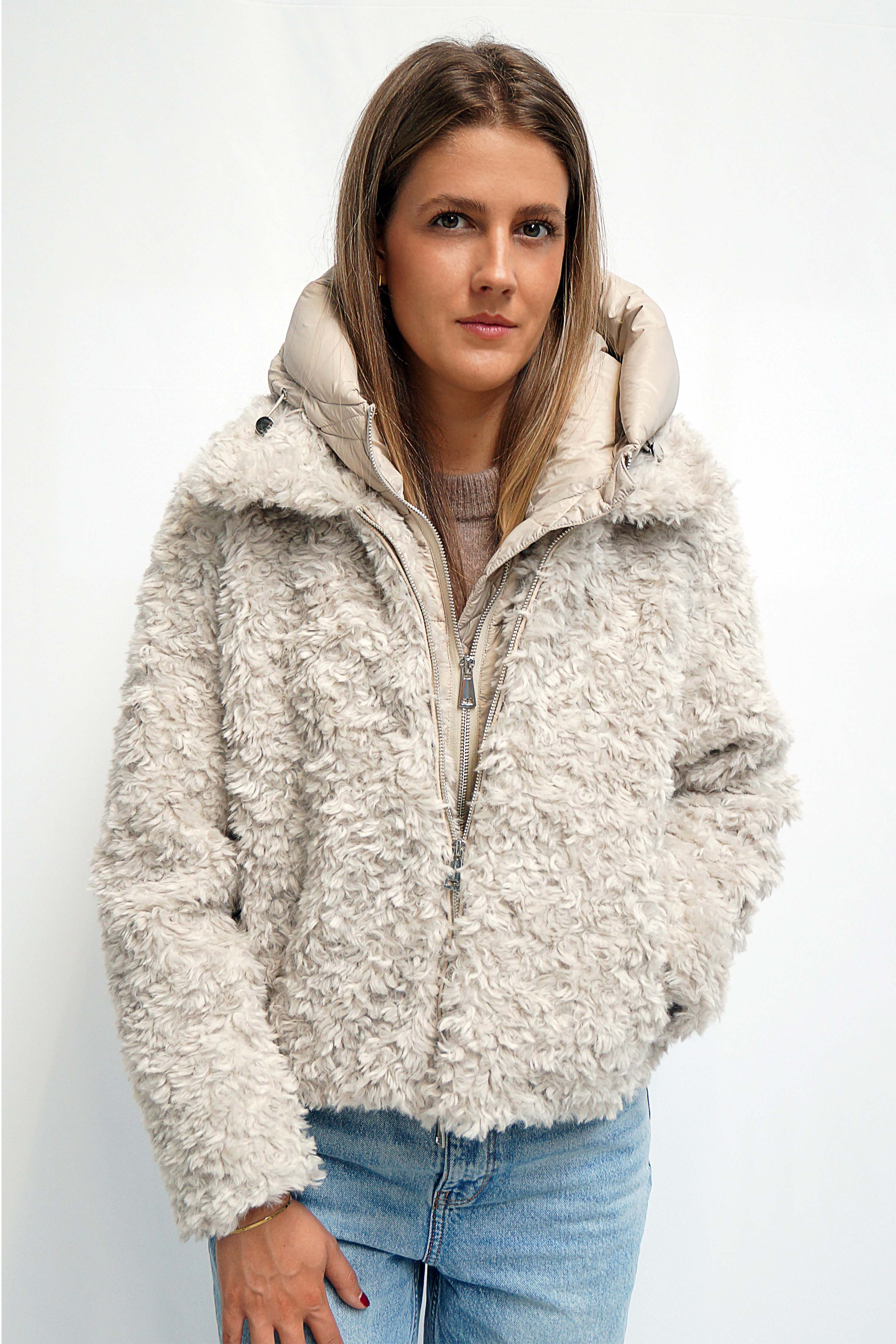 FUNK since 1776 Fellimitatjacke in hochwertiger günstig online kaufen
