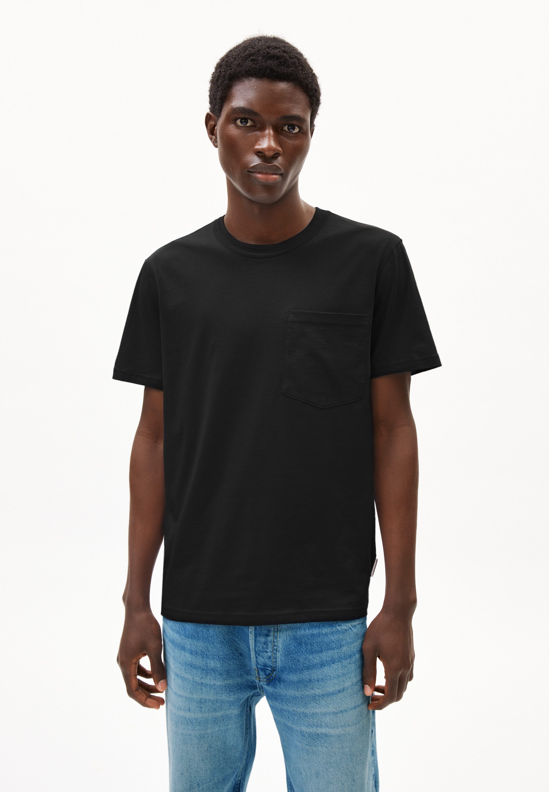 Armedangels T-Shirt MAARKOS POCKET Midweight T-Shirt aus Bio-Baumwolle Rela günstig online kaufen