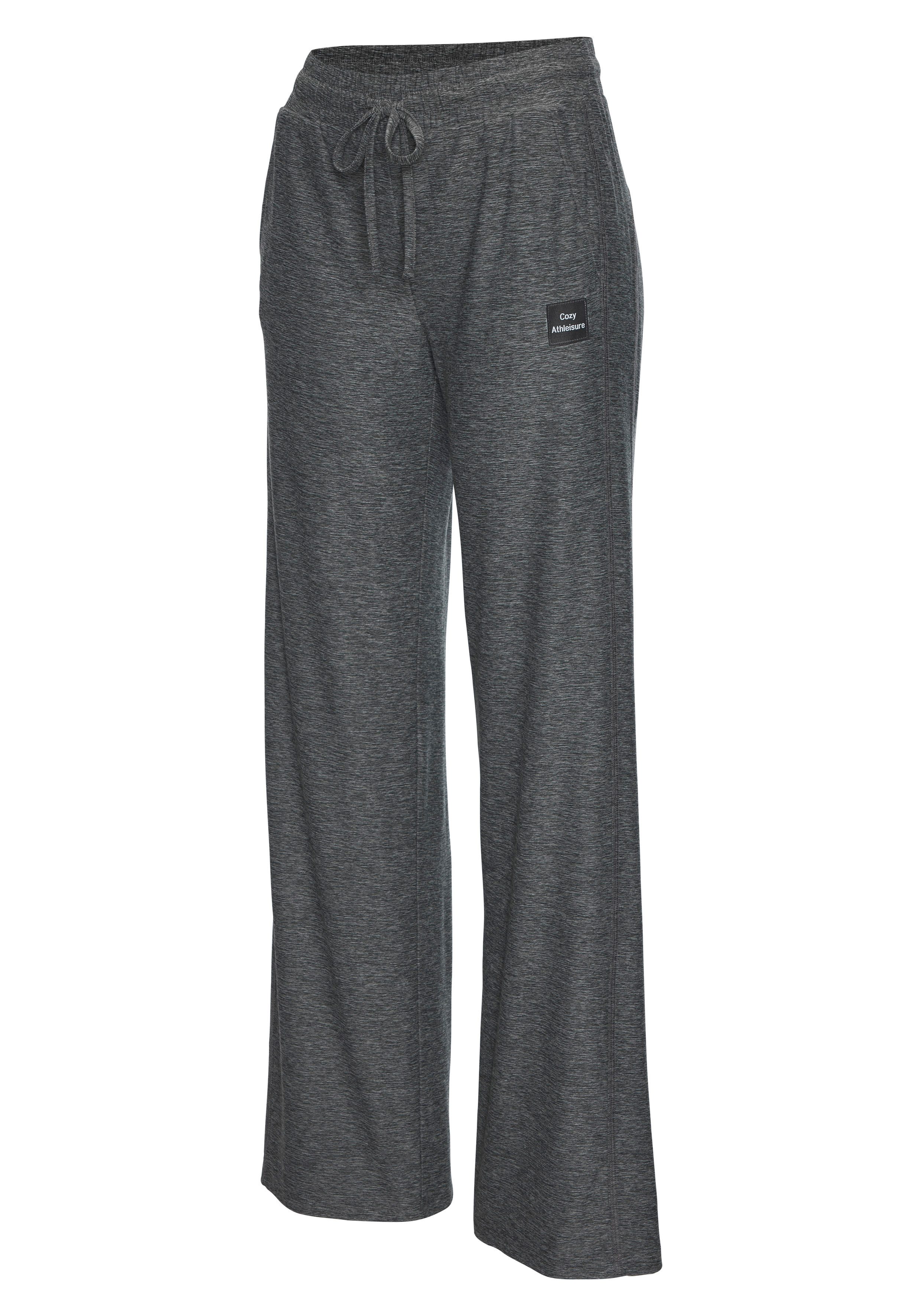 Vivance Active by Lascana Loungehose im lässigem Look mit weitem Bein. Loungwear - Serie – Bild 4 von 5