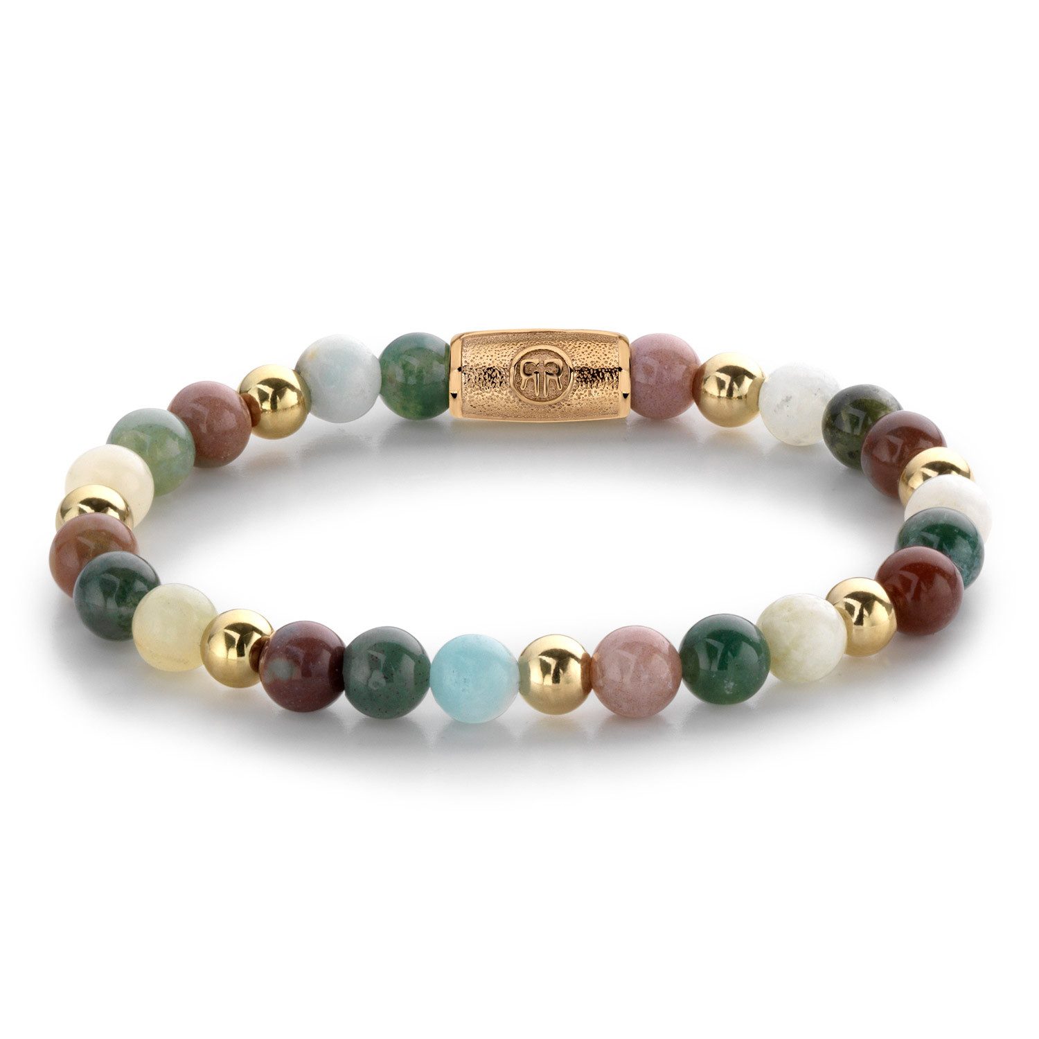 Rebel & Rose Edelstahlarmband Damen-Spring Shine 6 mm