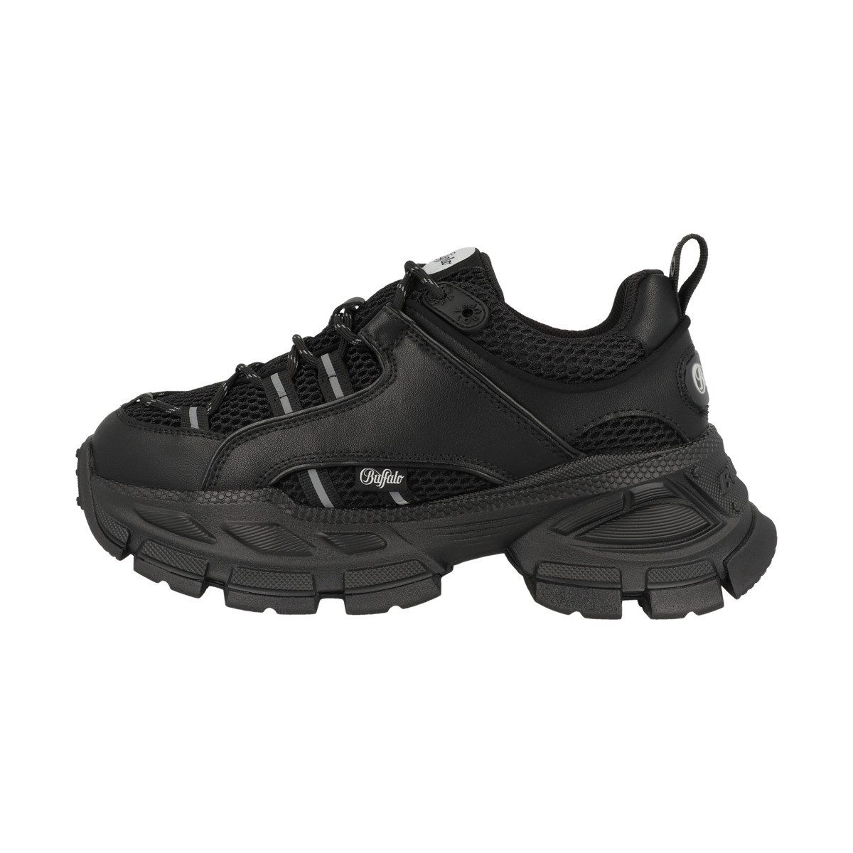 Buffalo Saturn Lace Damen Sneaker Turnschuhe, Sportschuhe, Freizeitschuhe, Halbschuhe, Schnürschuhe