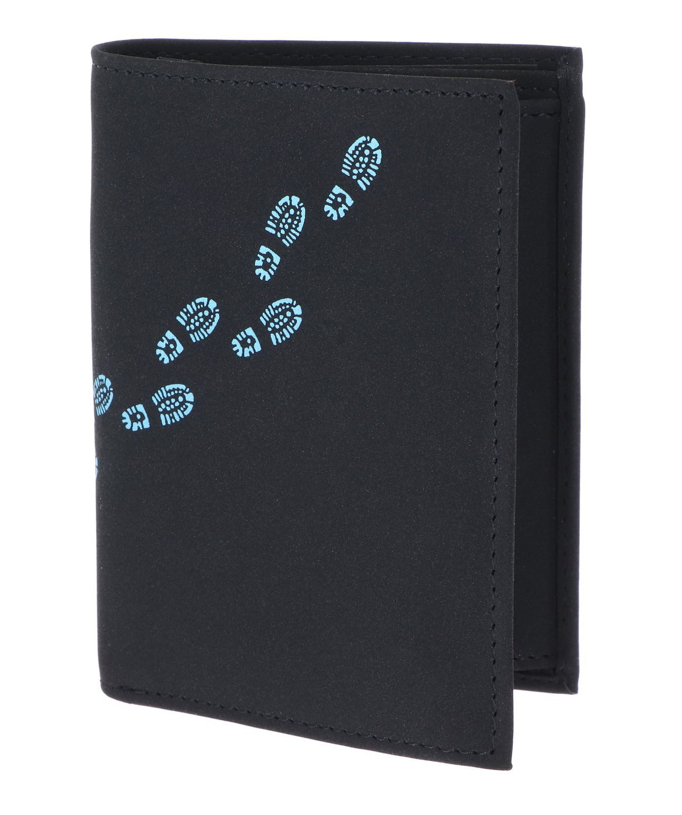 Footsteps 2.0 Print Cyan Black