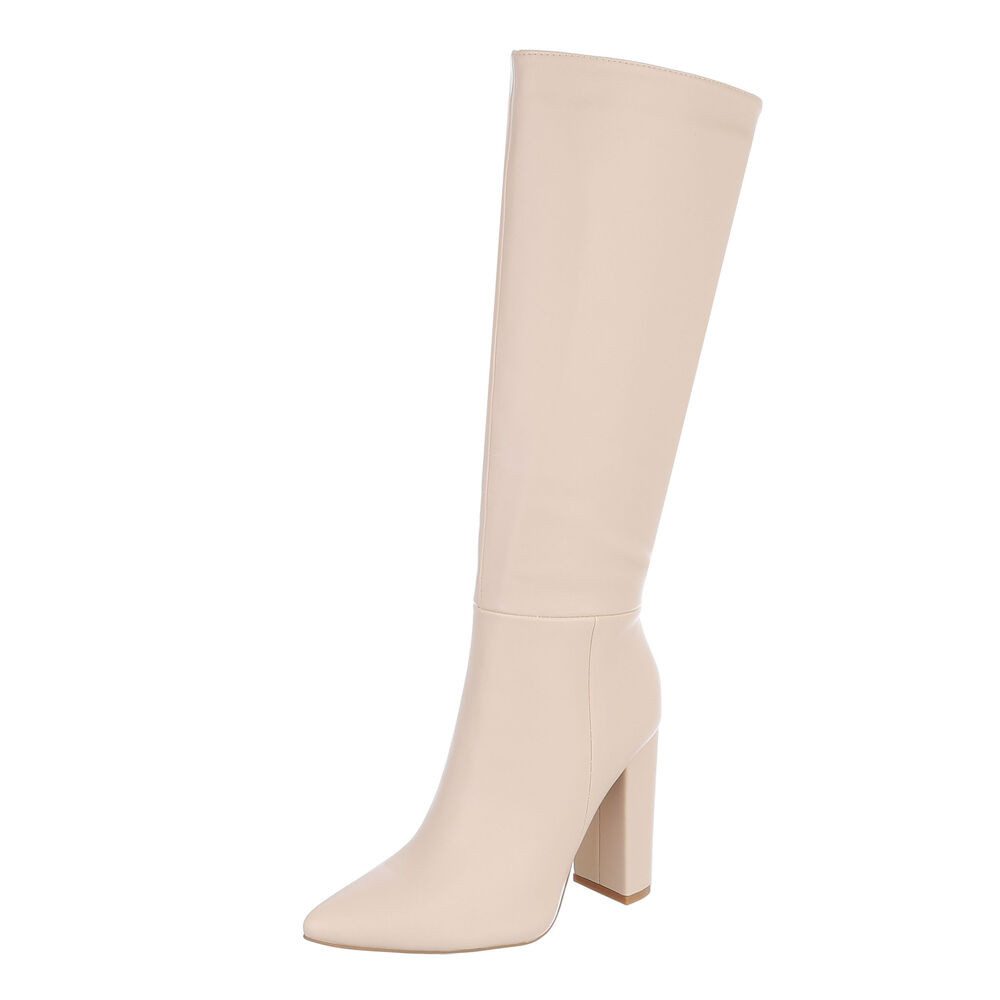 Ital-Design Damen Elegant High-Heel-Stiefel (87108669) Blockabsatz günstig online kaufen