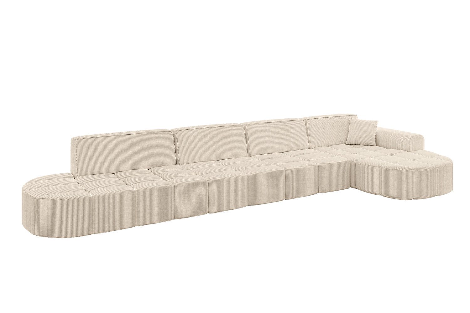 ALTDECOR Ecksofa Livo-L3, Sofa Praktische Bequeme Funktionsecke Couch L-Form Eckcouch, Corner Sofa L-Form Vielseitige Sofa Wohnlandschaft Wohnzimmer