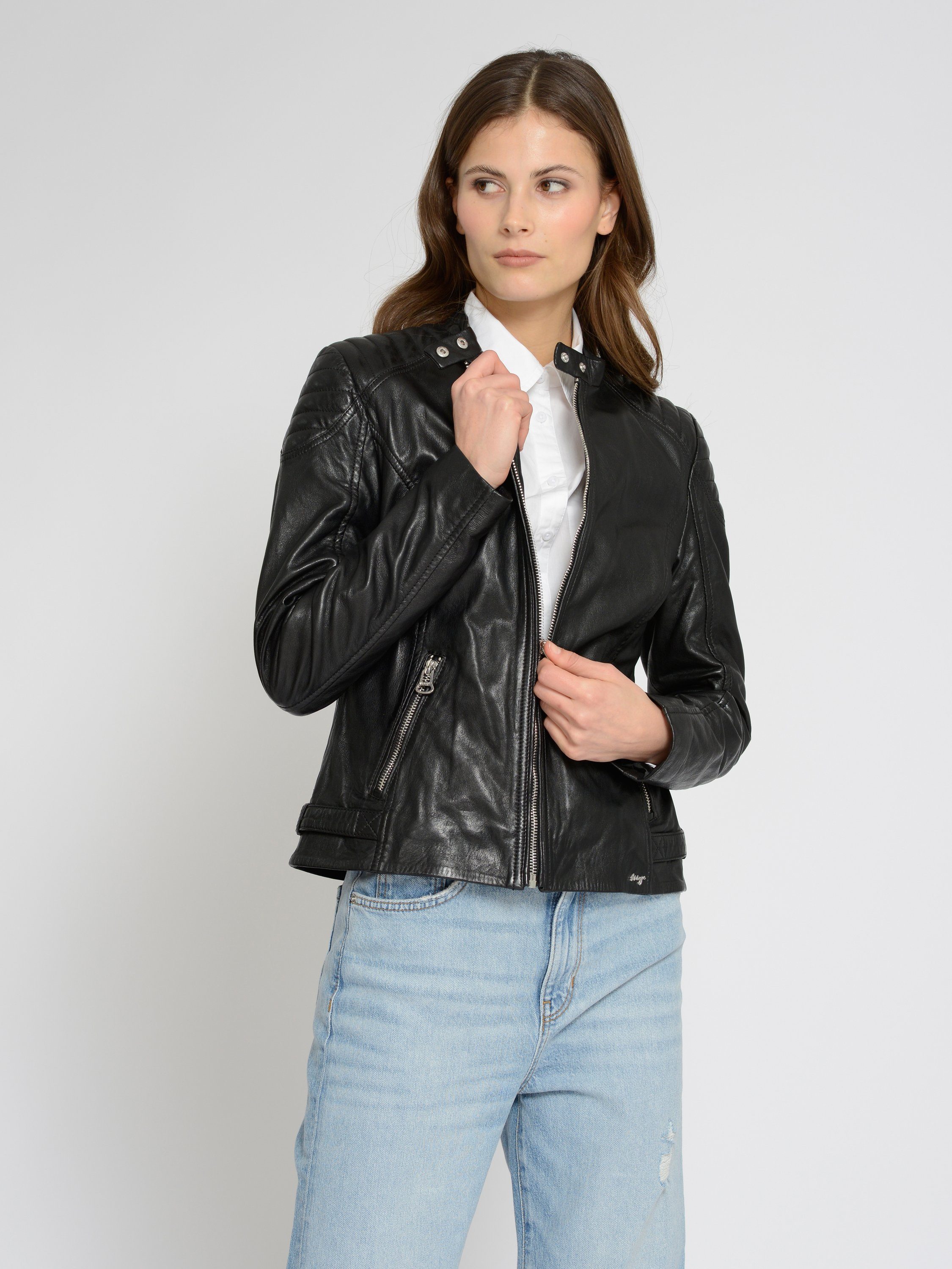 4202244 Lederjacke Maze