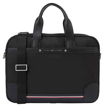 Tommy Hilfiger Messenger Bag TH CENTRAL REPREVE COMPUTER BAG, in elegantem Stil