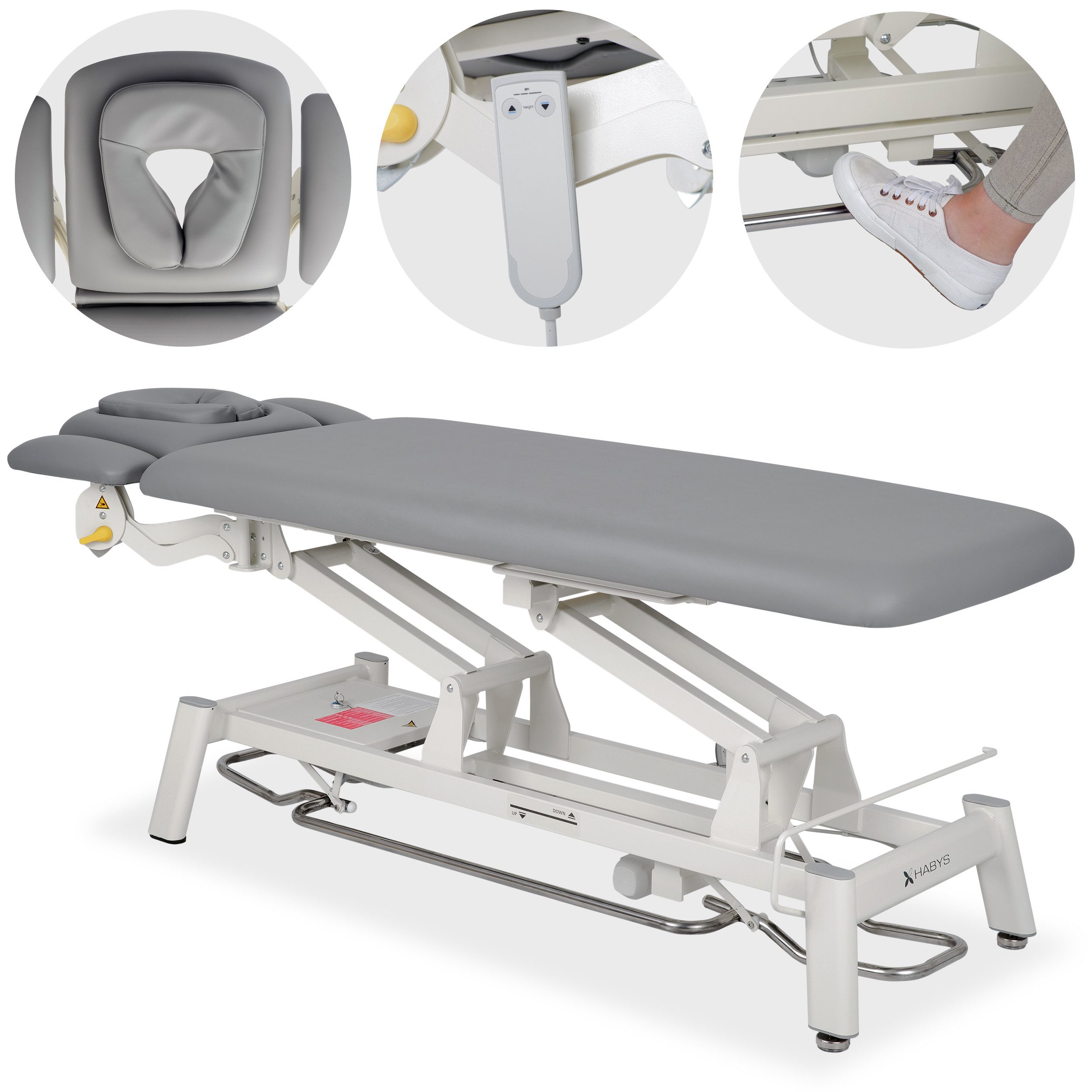 Habys Massageliege Proxima V4 Ergo Elektrische Behandlungsliege Therapieliege
