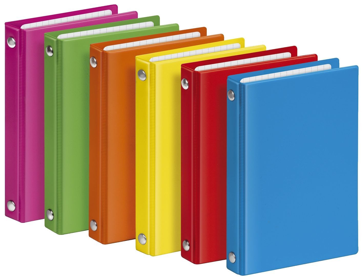 Ringbuchmappe 300 Taschenringbuch VELOCOLOR® - A7 4-Ring-Mechanik 90 x 140 mm sortie