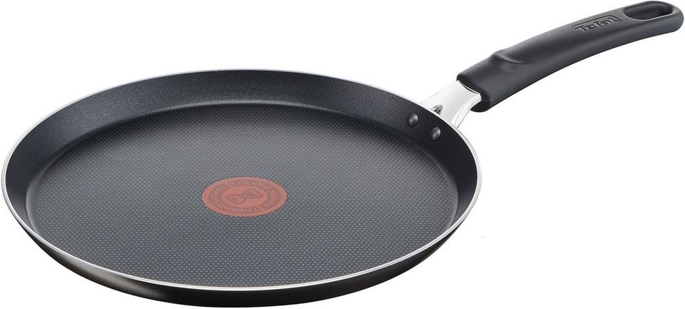 Tefal Crêpepfanne B55509 Easy Cook & Clean, Aluminium (1-tlg), Aluminium,  Antihaft, Thermo-Signal, alle Herdarten außer Induktion