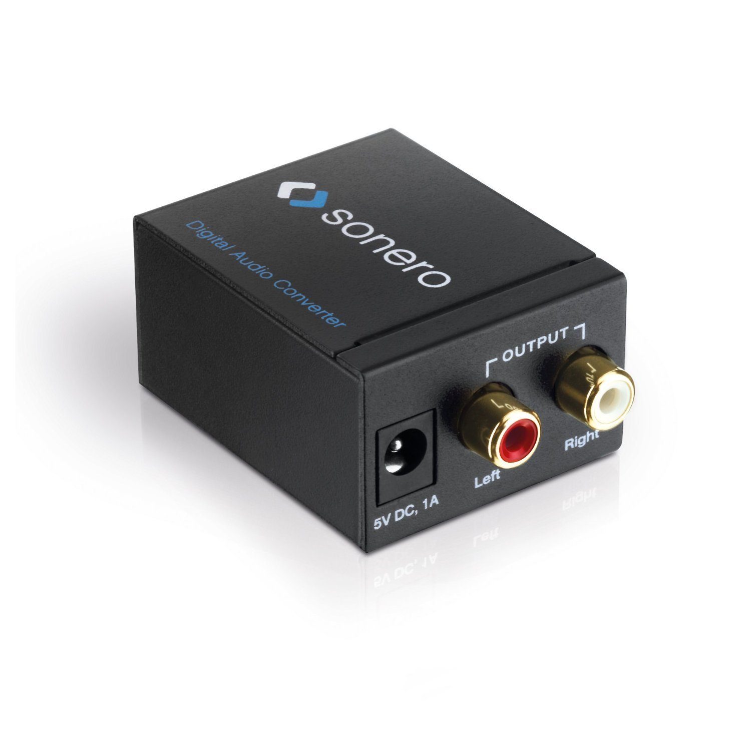 Sonero AC010 - Audio D/A Konverter (Digital Audio (Optisch und Koaxial Audio-Adapter