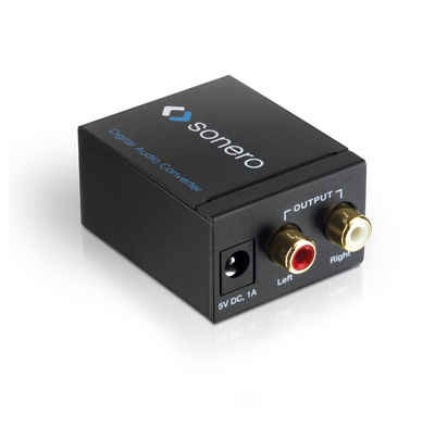 sonero Sonero AC010 - Audio D/A Konverter (Digital Audio (Optisch und Koaxial Audio-Adapter