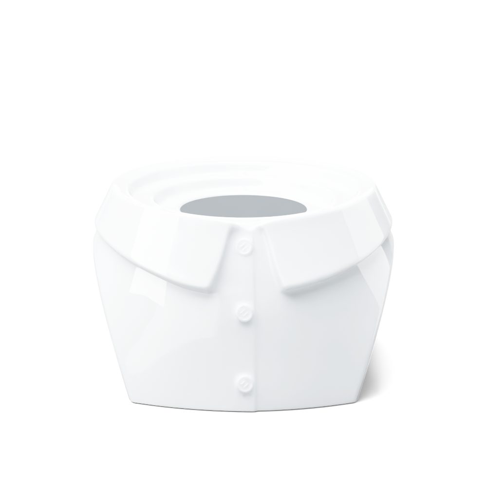 FIFTYEIGHT PRODUCTS Stövchen FIFTYEIGHT Stövchen, Kannenstövchen "Schick" weiß, Hartporzellan, 100% Made in Germany