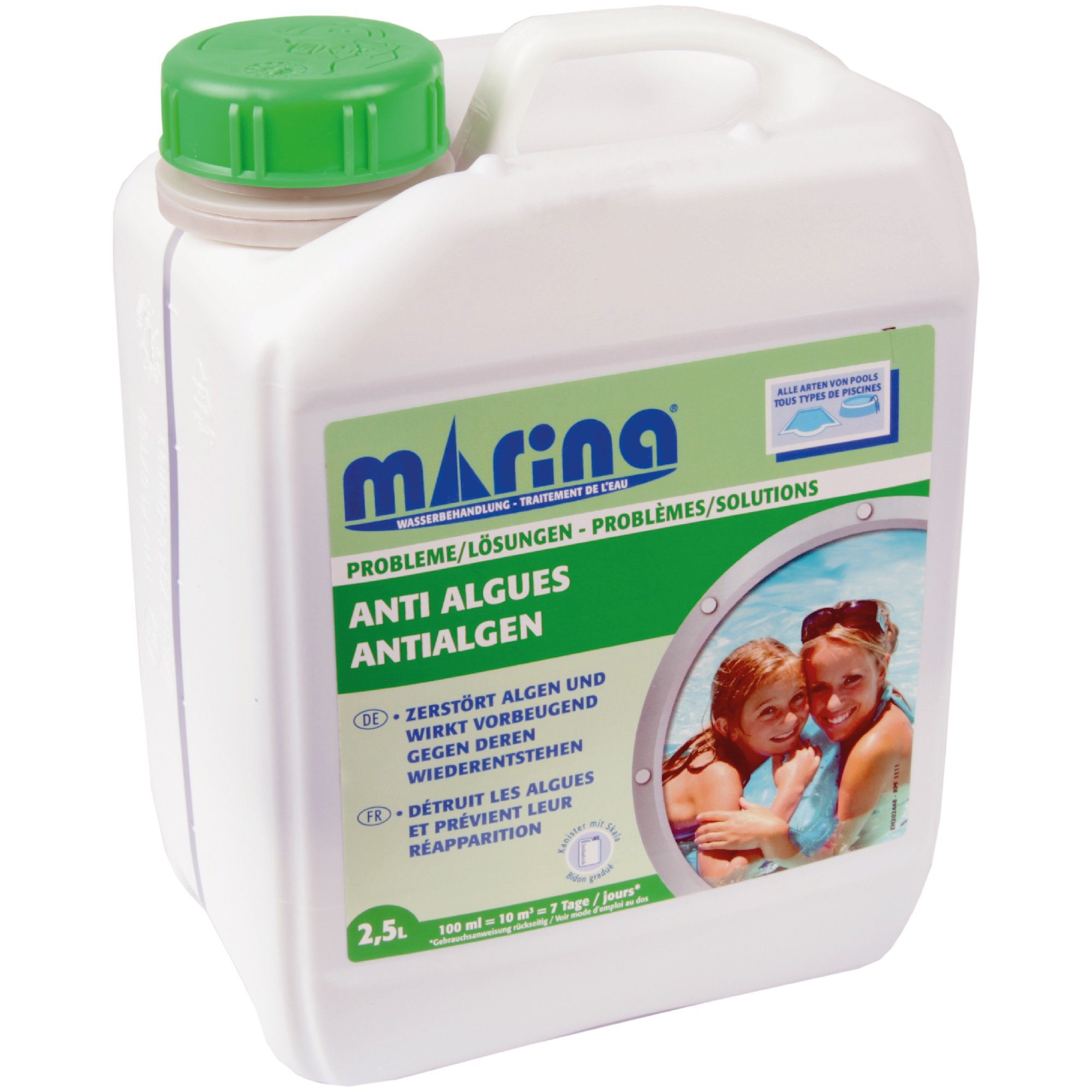 Marina Algenbekämpfung Algizid 2,5L, Anti-Algenmittel "Algenstop" günstig online kaufen