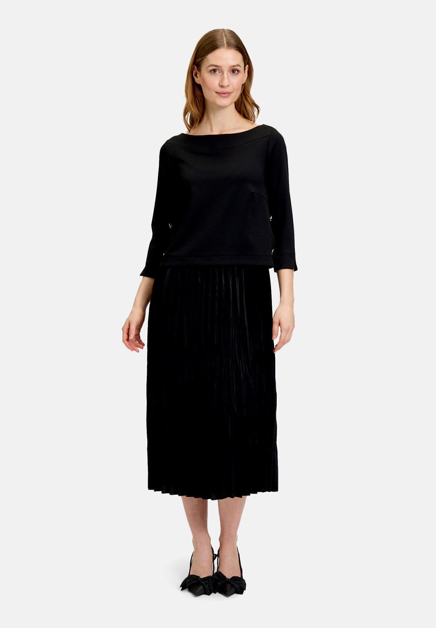 Betty Barclay Jerseykleid Damen mit Plissee Form