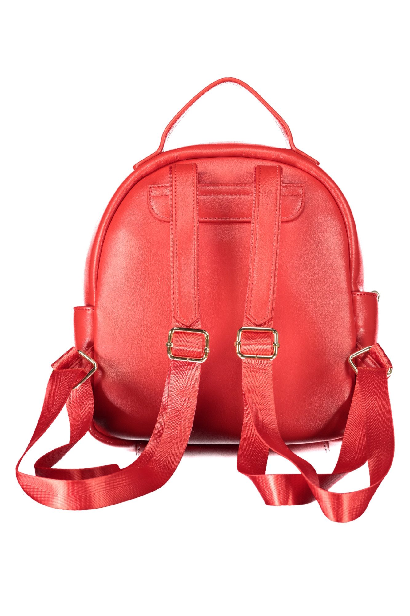 VALENTINO BAGS Rucksack, Stylischer Damenrucksack in Rot mit praktischen Taschen & Details
