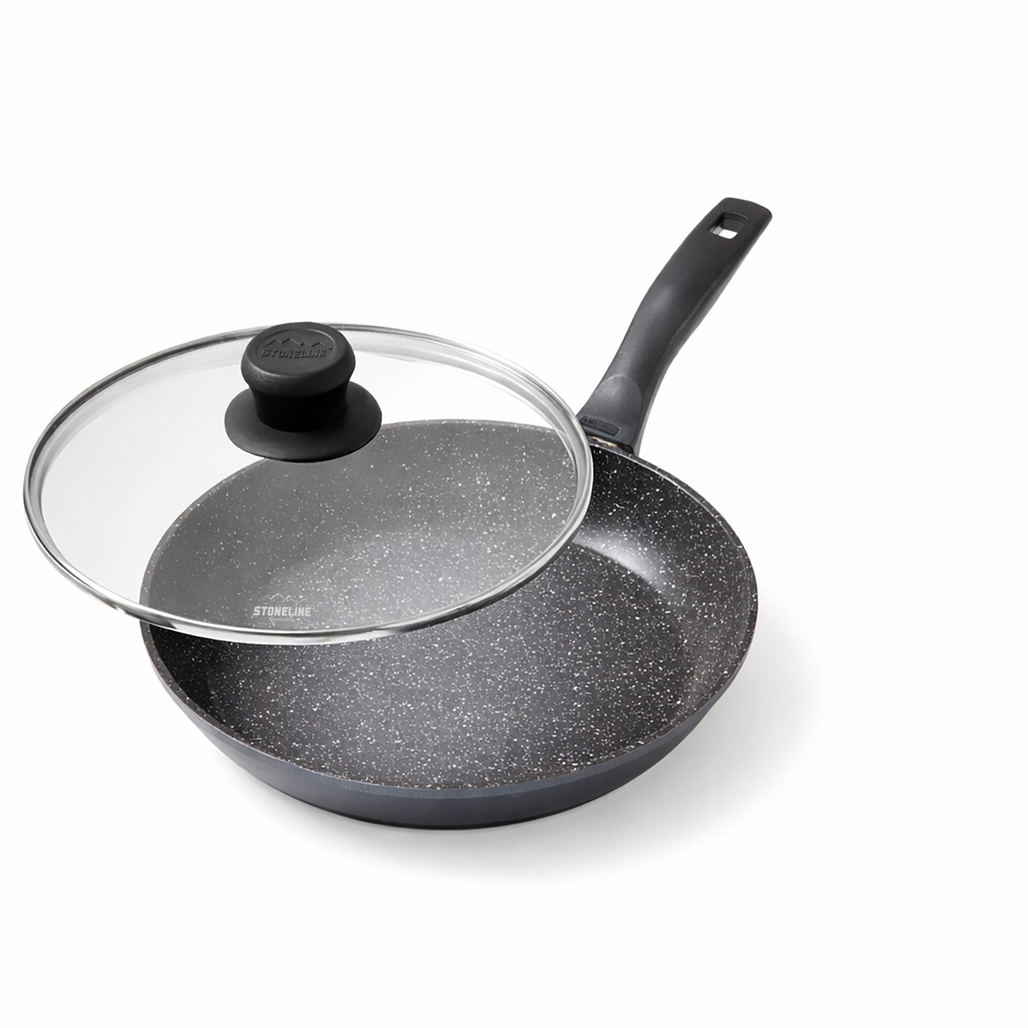 STONELINE Bratpfanne, Aluminiumguss (2-tlg)