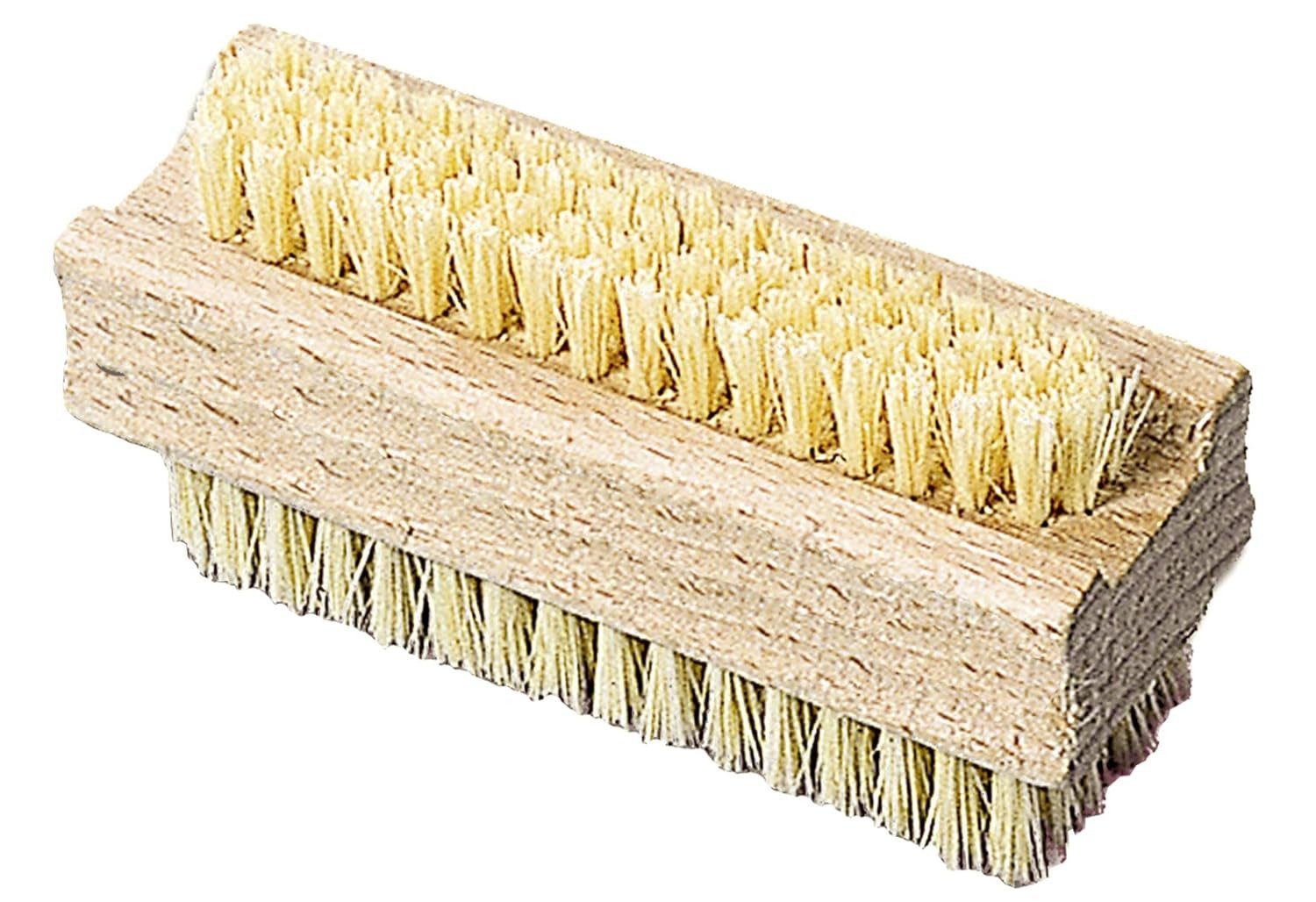 Bürstenmann Nagelbürste Handwaschbürste / Nagelbürste Holz 9,5x4,5 cm natur, 1-tlg.