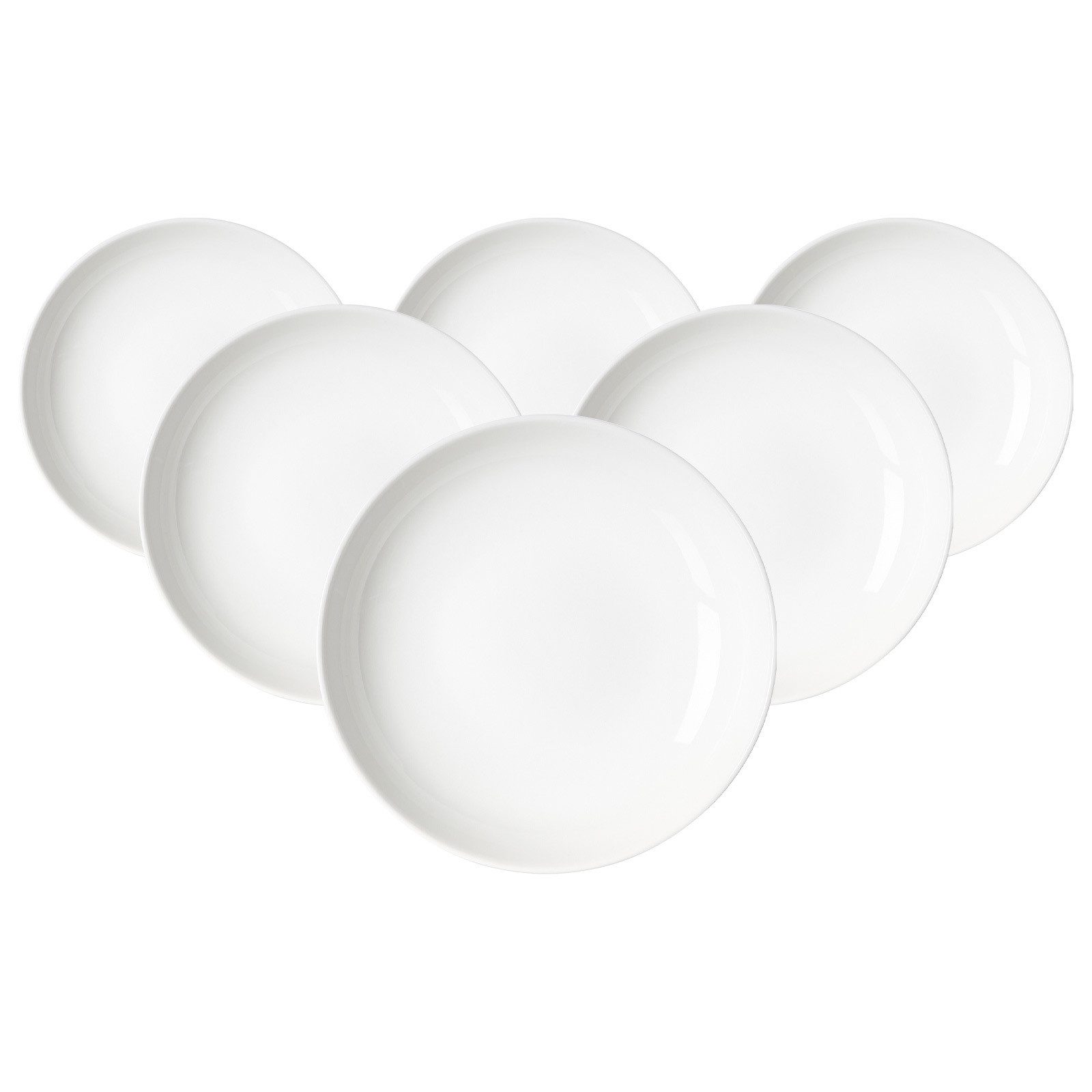Ritzenhoff & Breker Suppenteller Skagen Suppenteller ø 21,5 cm 6er Set, (6 St)